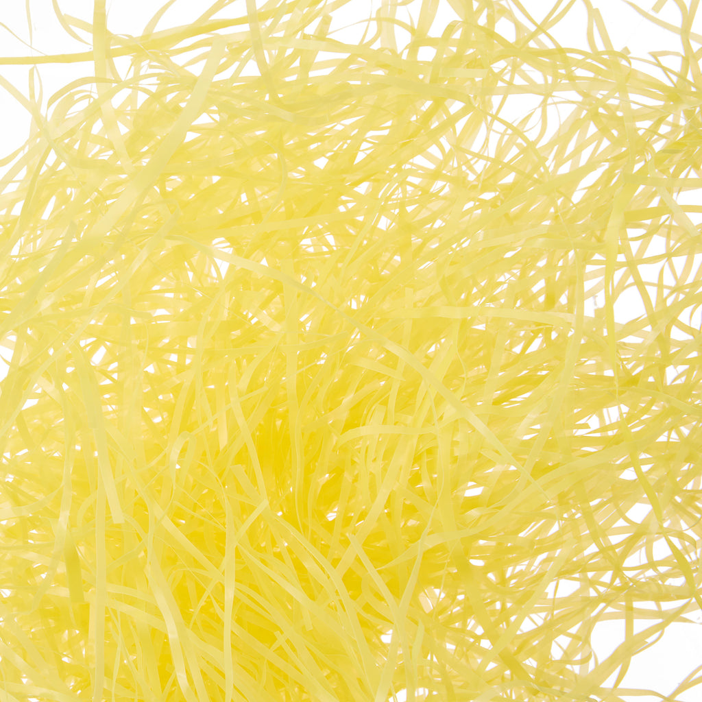 Easter Unlimited Chocolate Scented Plastic Easter Grass, Yellow, 3 oz.