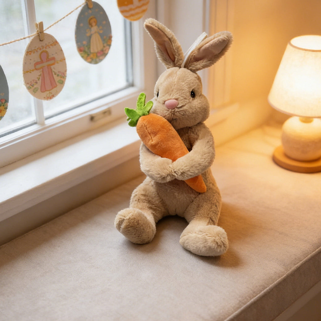 XGFHYJEH Easter Bunny Stuffed Animals, Stuffed Animals under $5, Stuffed Animals & Plush Toys, Stuffed Animals for Girls Boys, Small Stuffed Animals, Easter Bunny Plush Doll