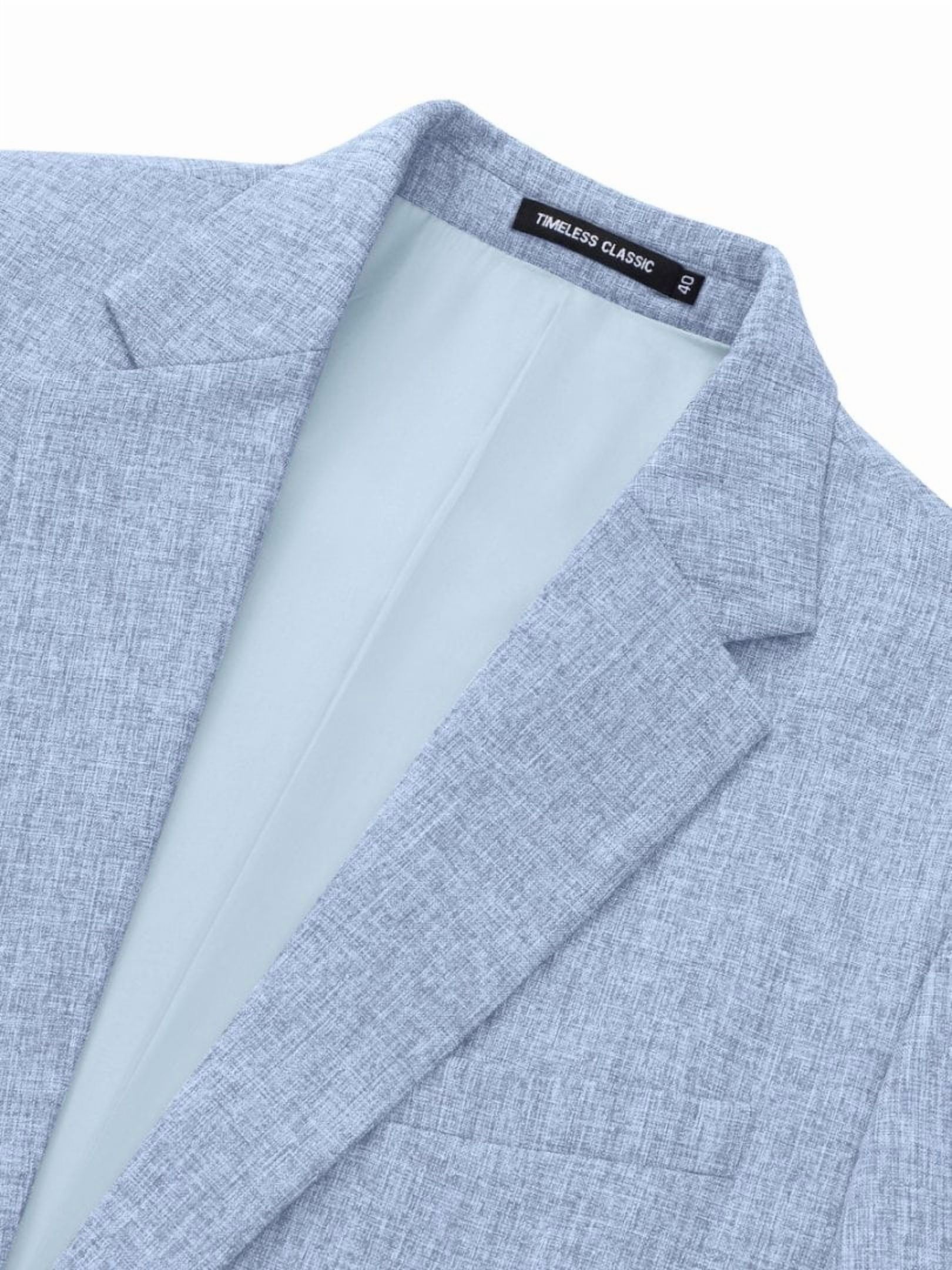 sogami Men's Casual Blazer One Button Business Suit Jacket For Men Regular Fit Sport Coats