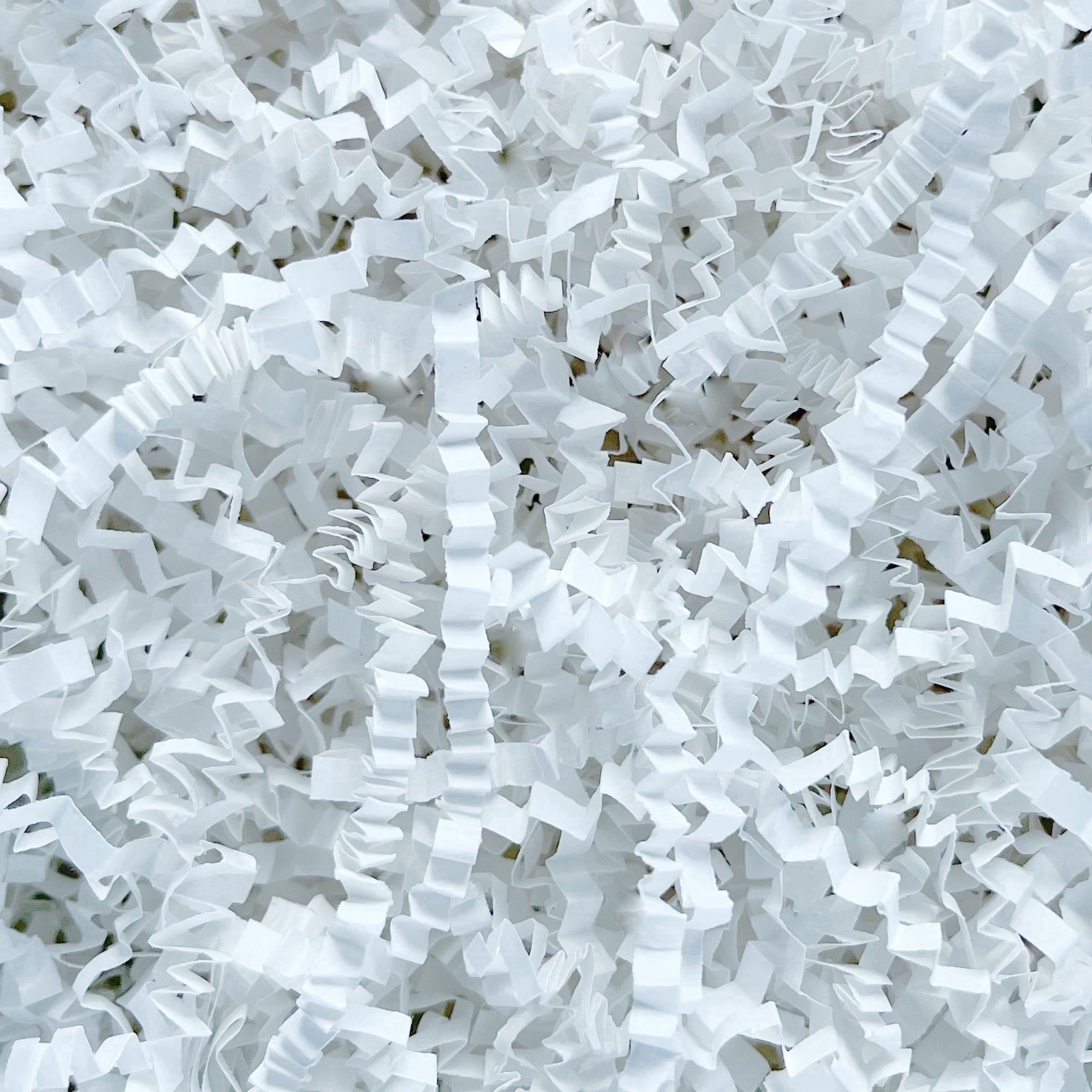1 LB White Crinkle Paper Shred Filler for Gift Baskets Bags and Boxes DIY Package Packing Crepe Papers