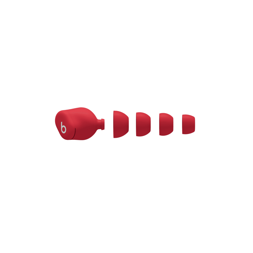 Beats Solo Buds - True Wireless Earbuds - Transparent Red