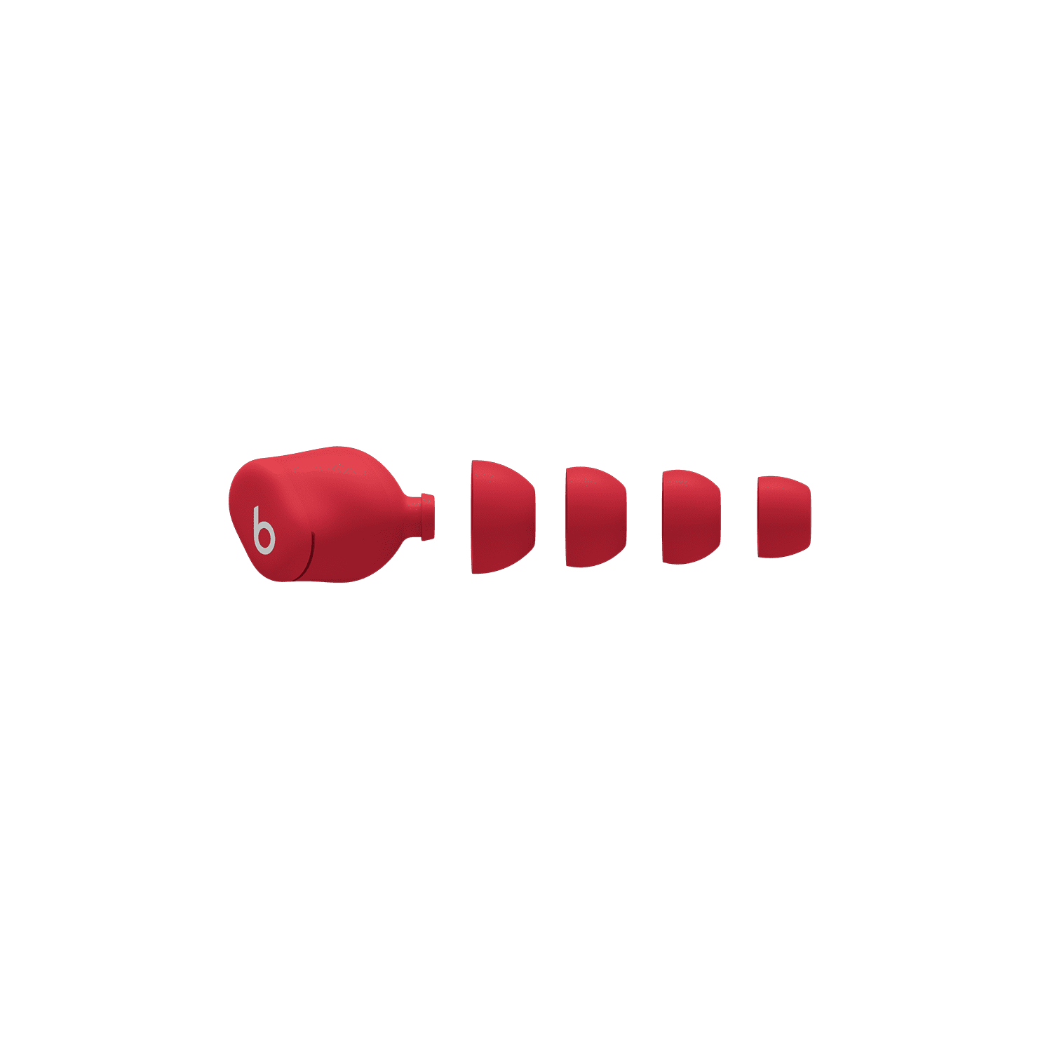 Beats Solo Buds - True Wireless Earbuds - Transparent Red
