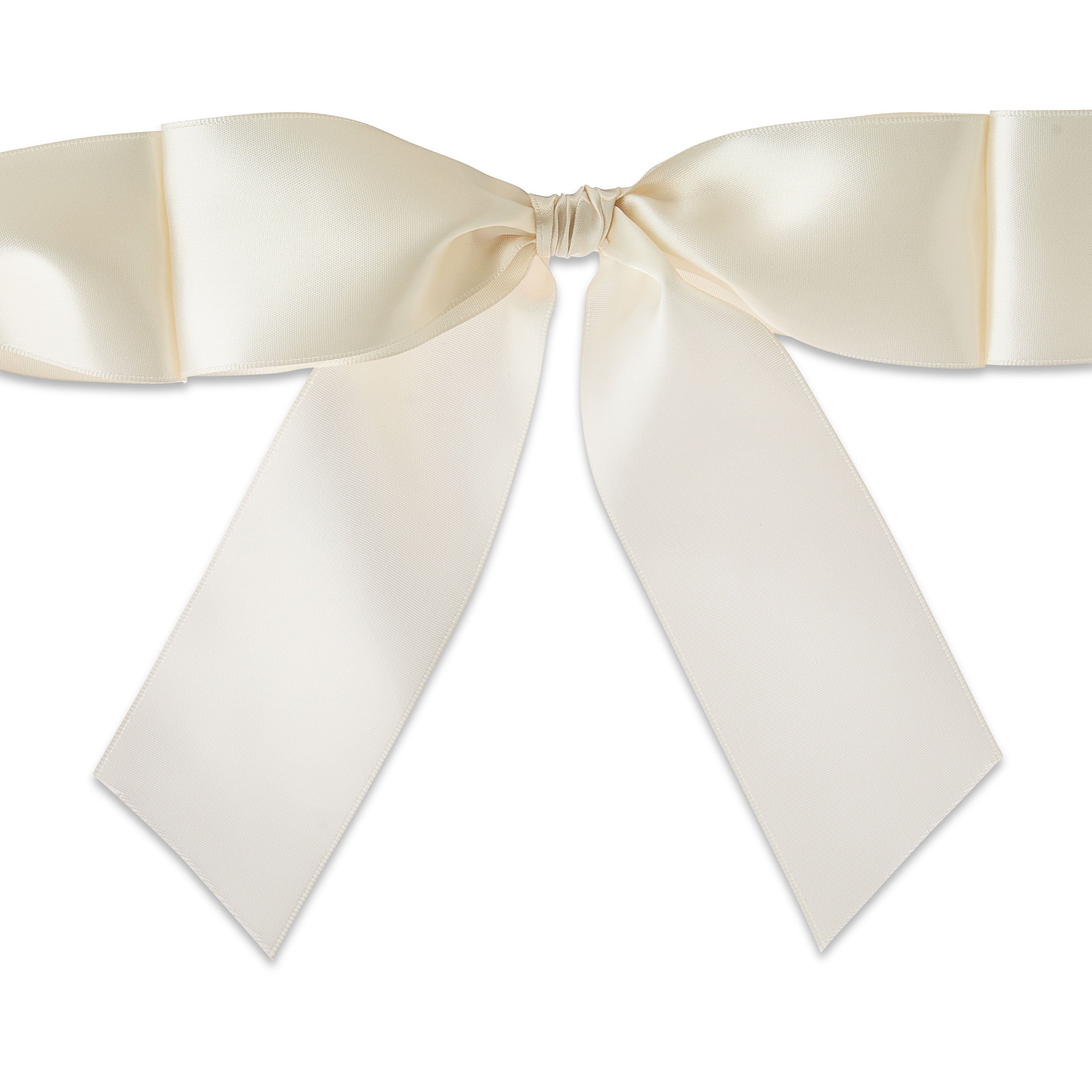 Satin Bow Garland, Cream, 6', Easter by Way To Celebrate