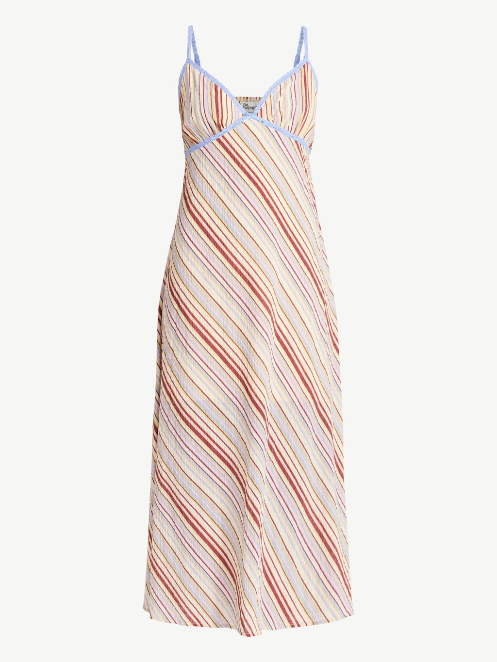 No Boundaries Striped Cami Maxi Dress, Women's XXS-XXL