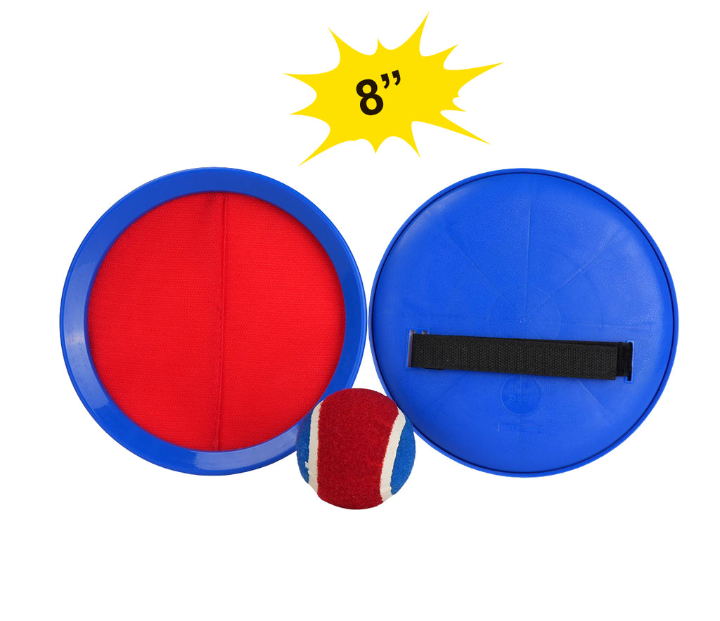 Play Day Toss & Catch Game, Red & Blue - 2 Discs & 1 Ball, Children Ages 3+