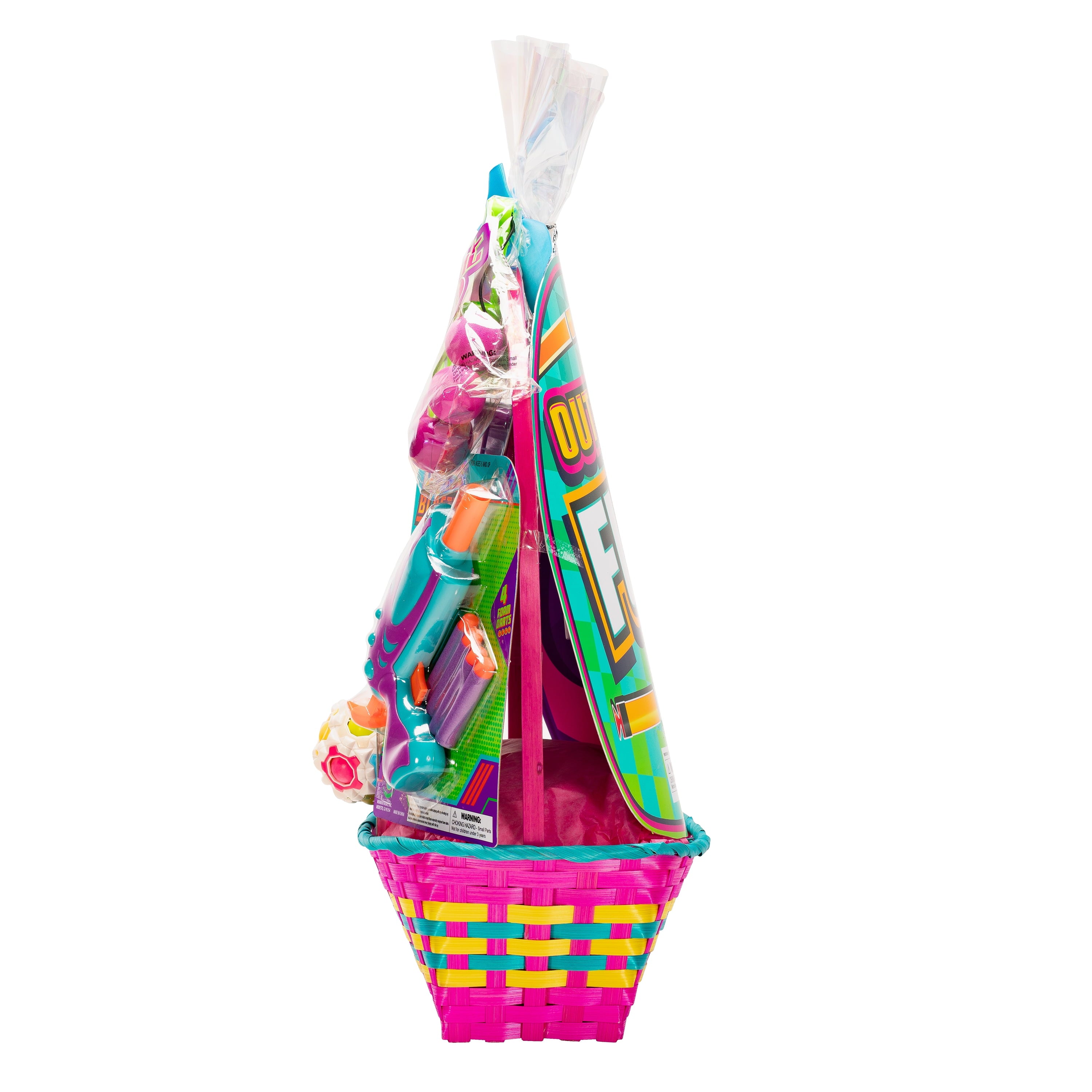 Prefilled Darts and Balls Easter Basket Gift Set, by Wondertreats