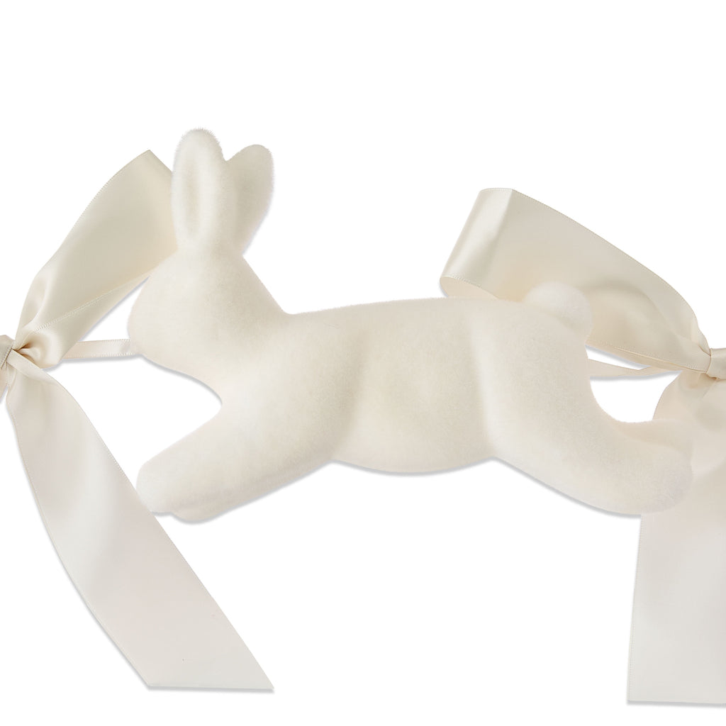 Bunnies and Bows Garland, Cream, 6', Easter by Way To Celebrate
