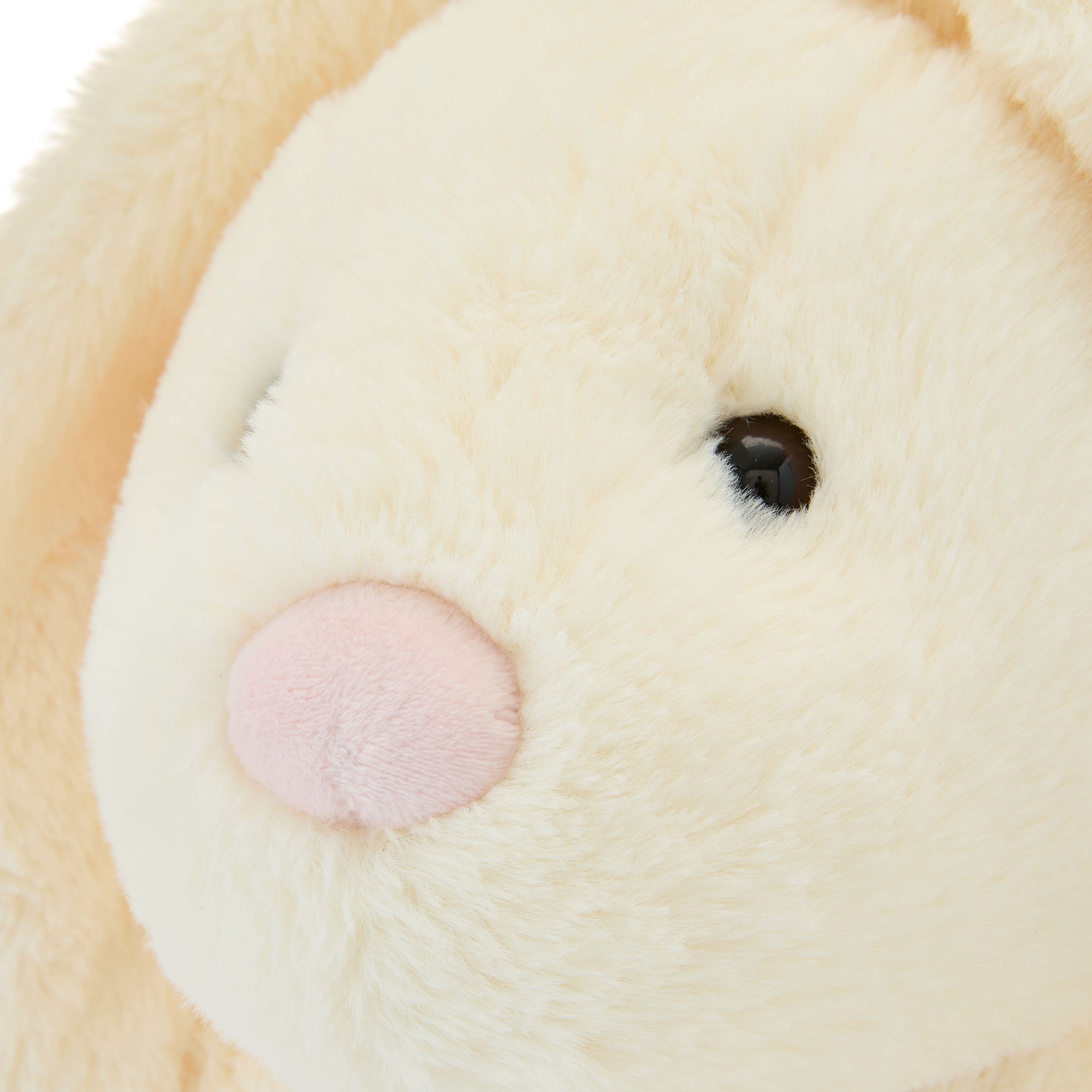 Large Long Ear Bunny Plush, Cream, 21", Easter by Way To Celebrate