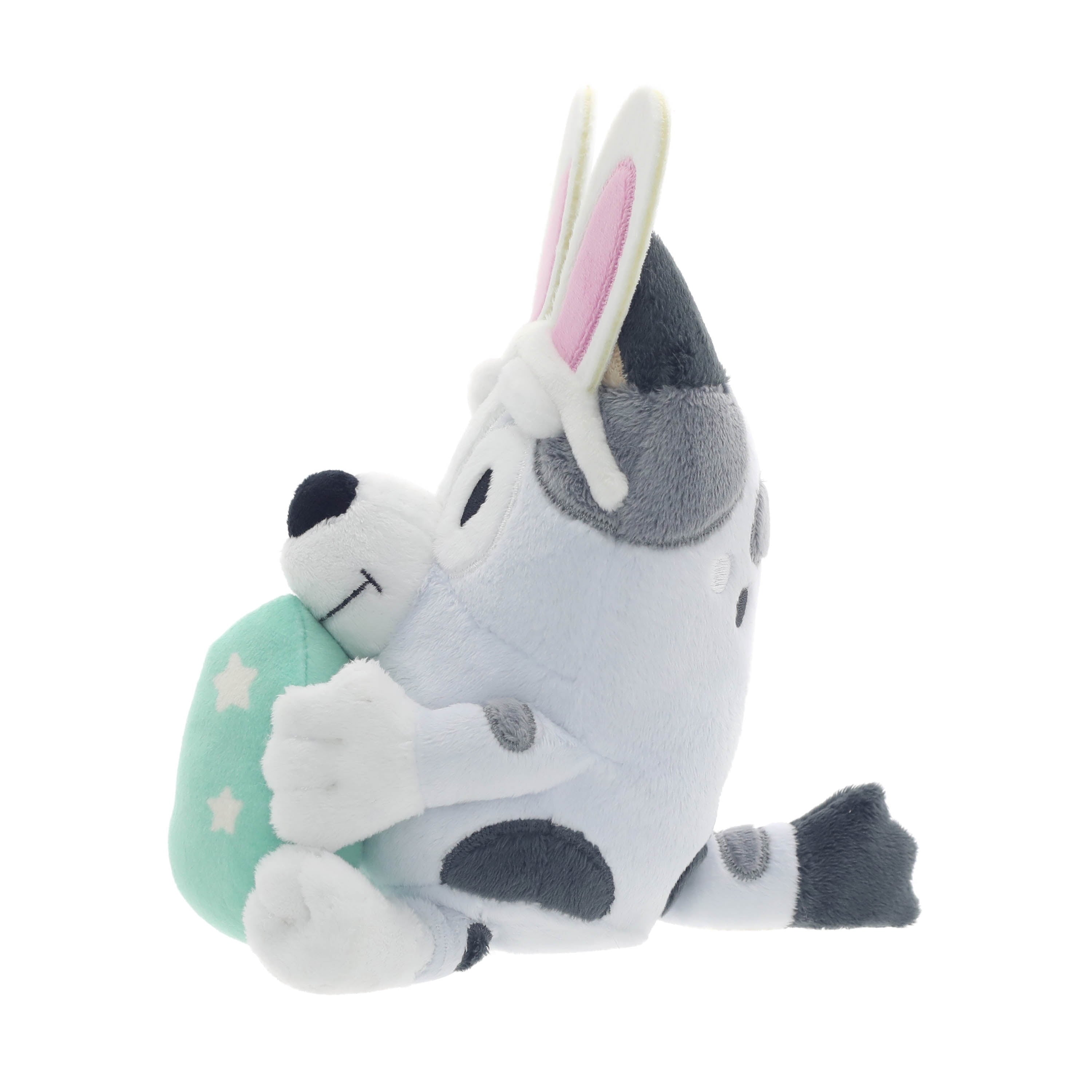Muffin 7-Inch Plush with Easter Egg and Bunny Ears