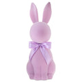 Flocked Bunny Tabletop Decoration, Purple, 27", Easter by Way To Celebrate