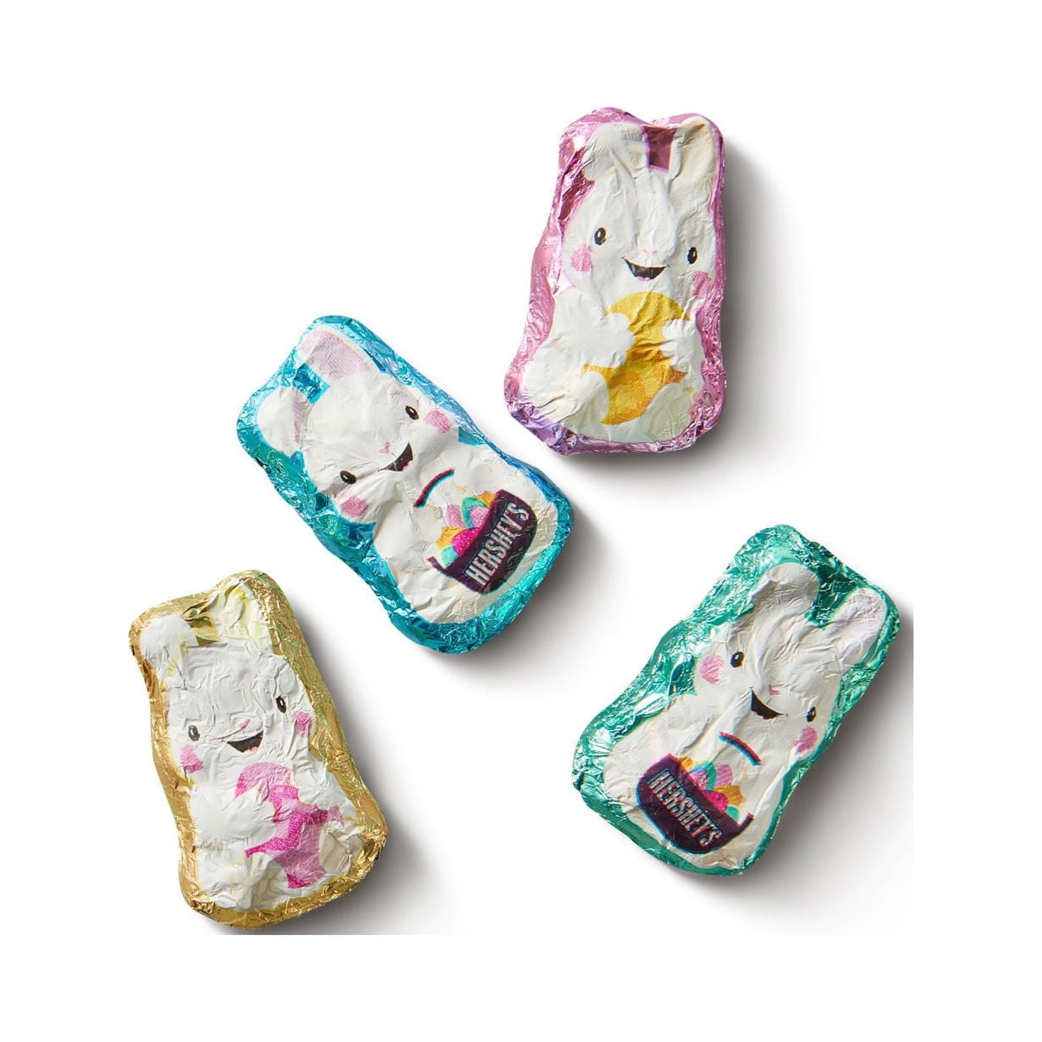 Hershey`s Milk Chocolate Mini Bunnies, Easter Candy Bag, 9.1 oz
