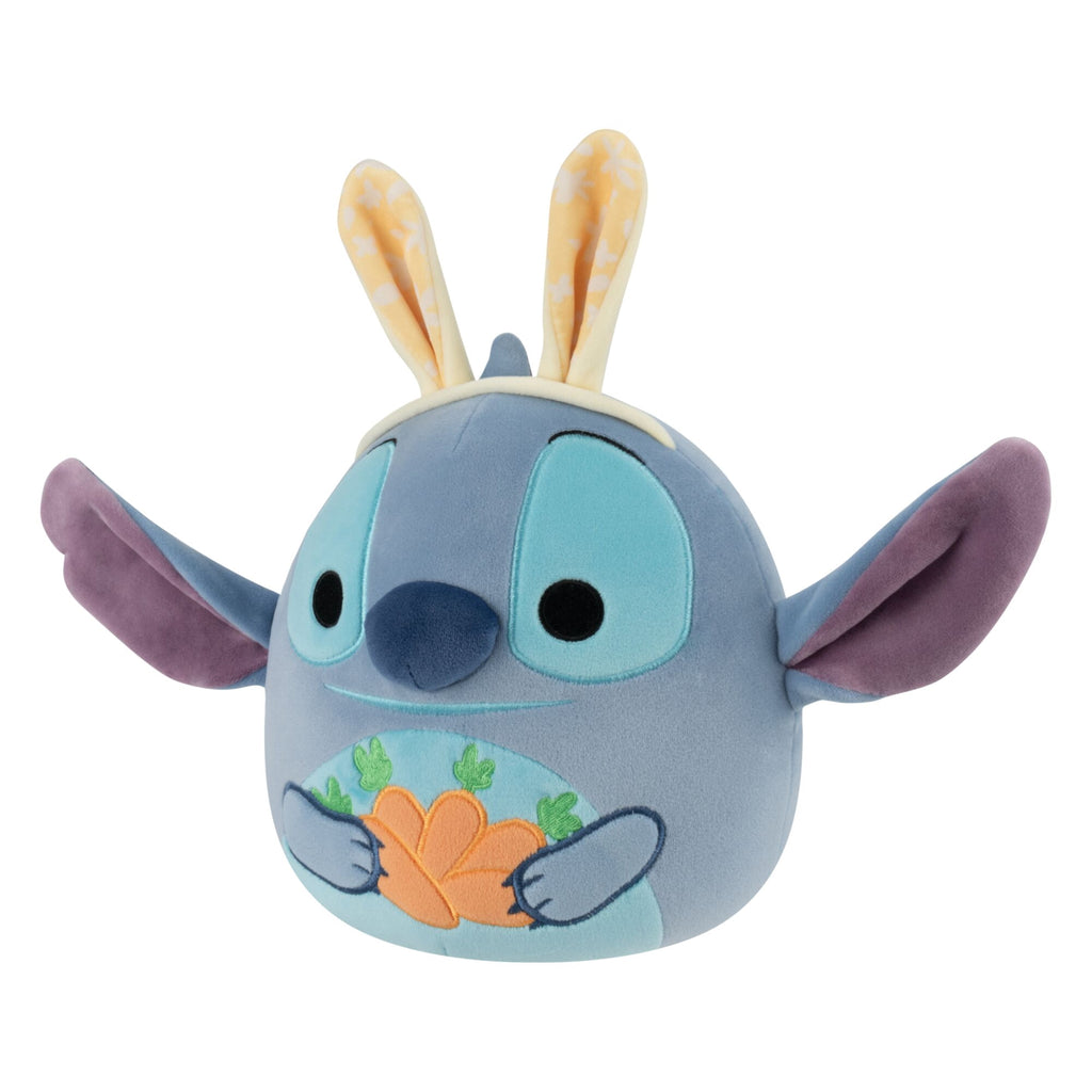 Squishmallows Official 8 inch Disney Easter - Stitch Holding Carrots - Child's Ultra Soft Plush Toy