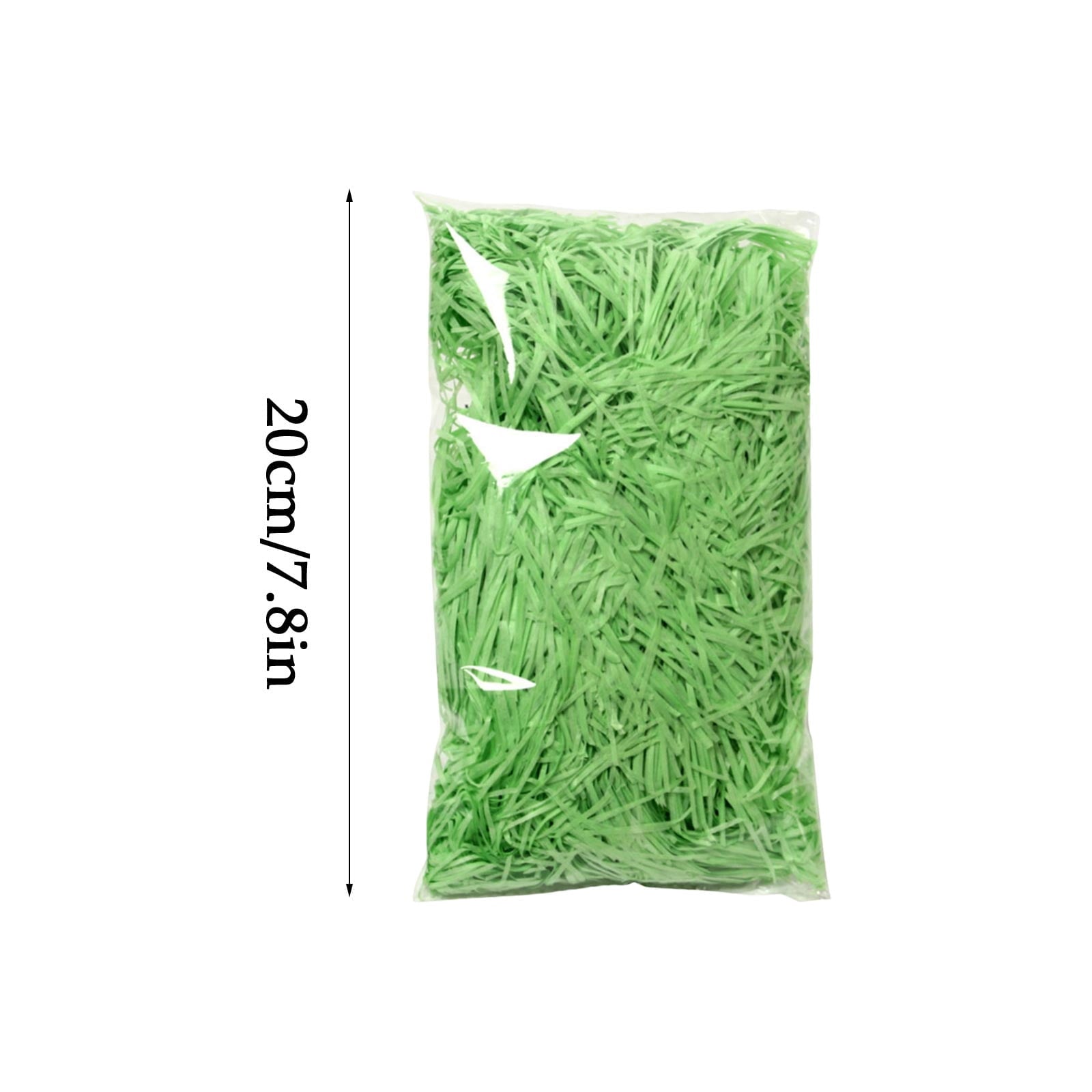 Wavy Shredded Paper Filler, Gift Box Shredded Paper Stuffing, Easter Grass Paper, Suitable For Gift Wrapping And Basket Filling. (Fluorescence Yellow)