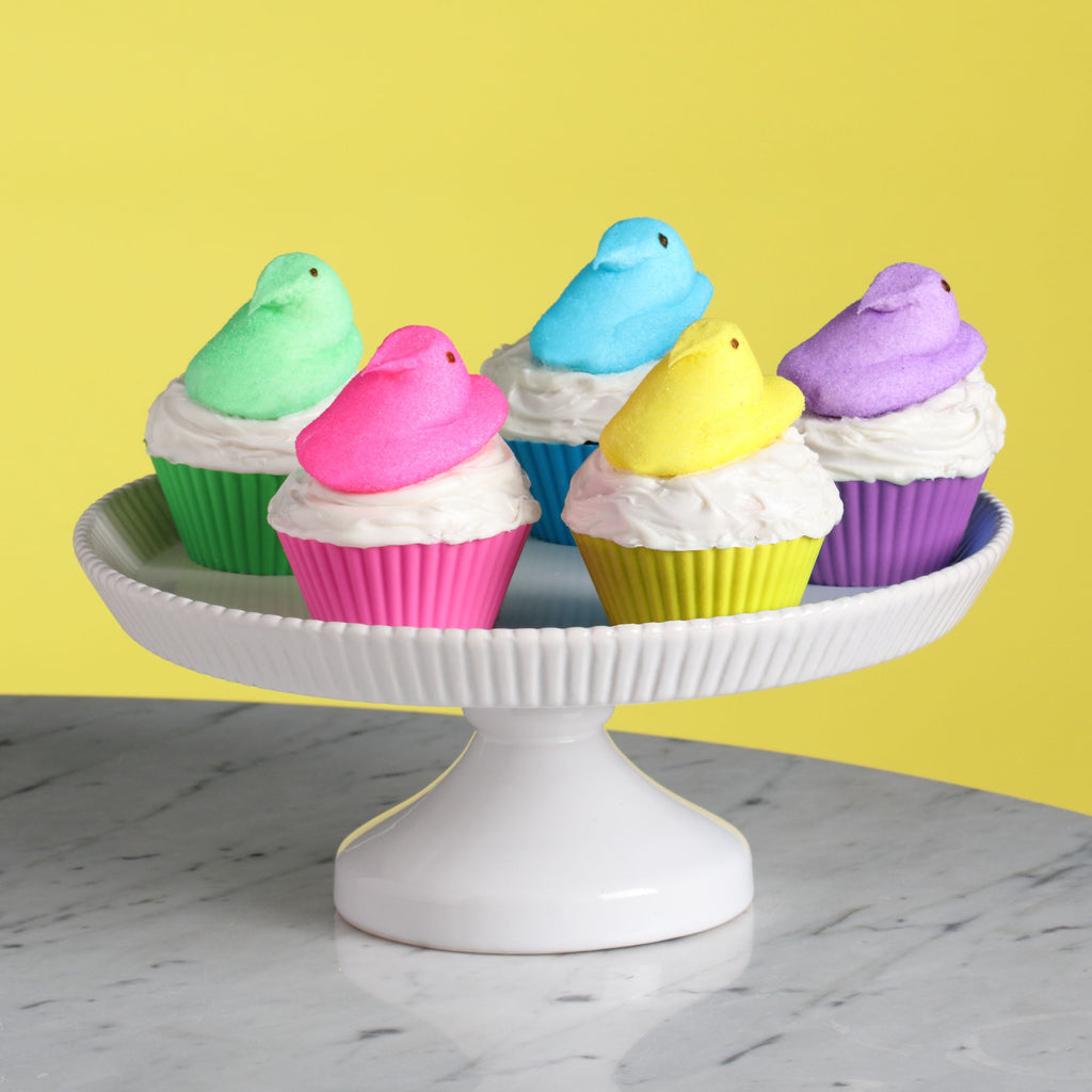 PEEPS Yellow Marshmallow Chicks, Easter Candy - 10 Count (3.0 Ounces)