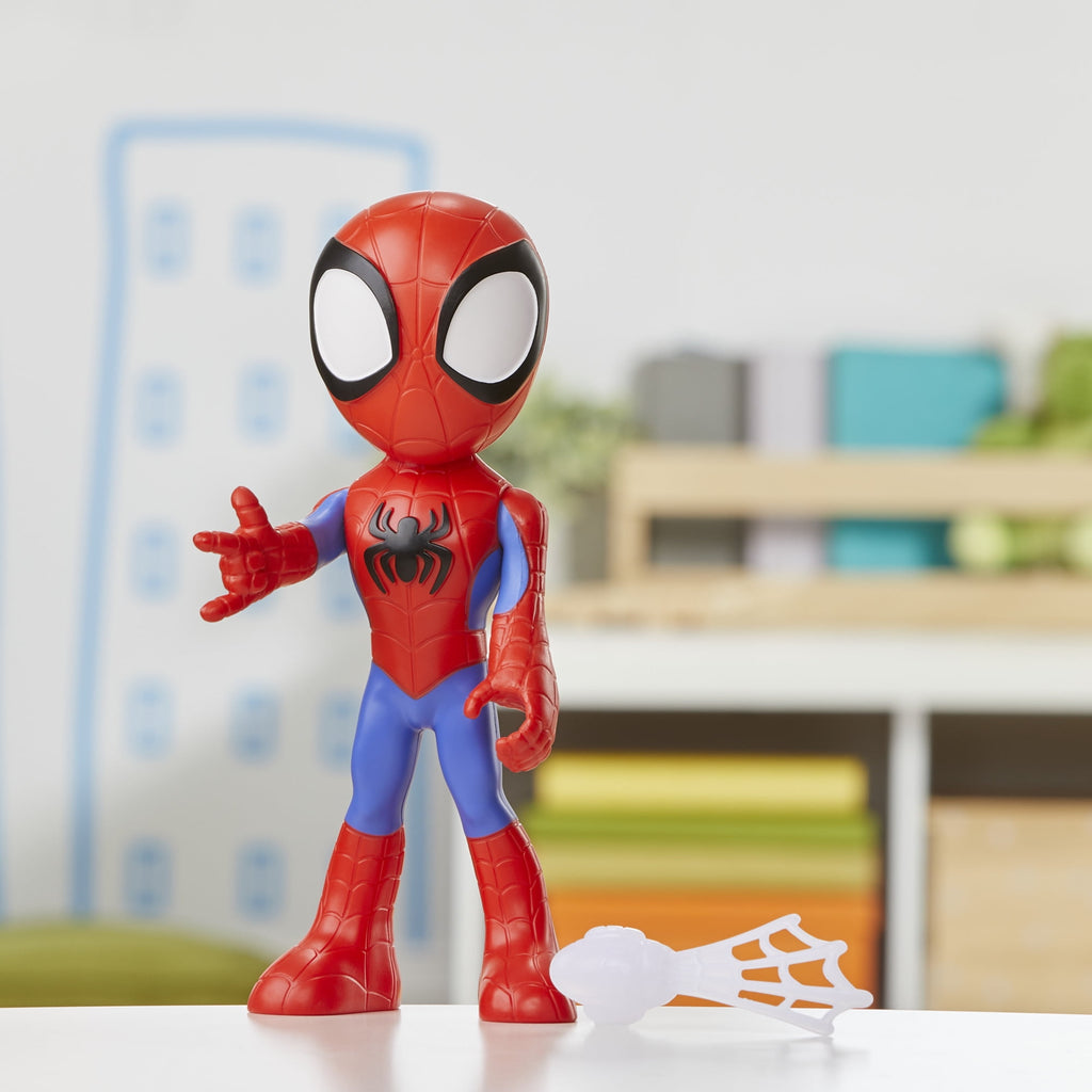 Marvel Spidey and His Amazing Friends Supersized Spidey Action Figure, Super Hero Toy