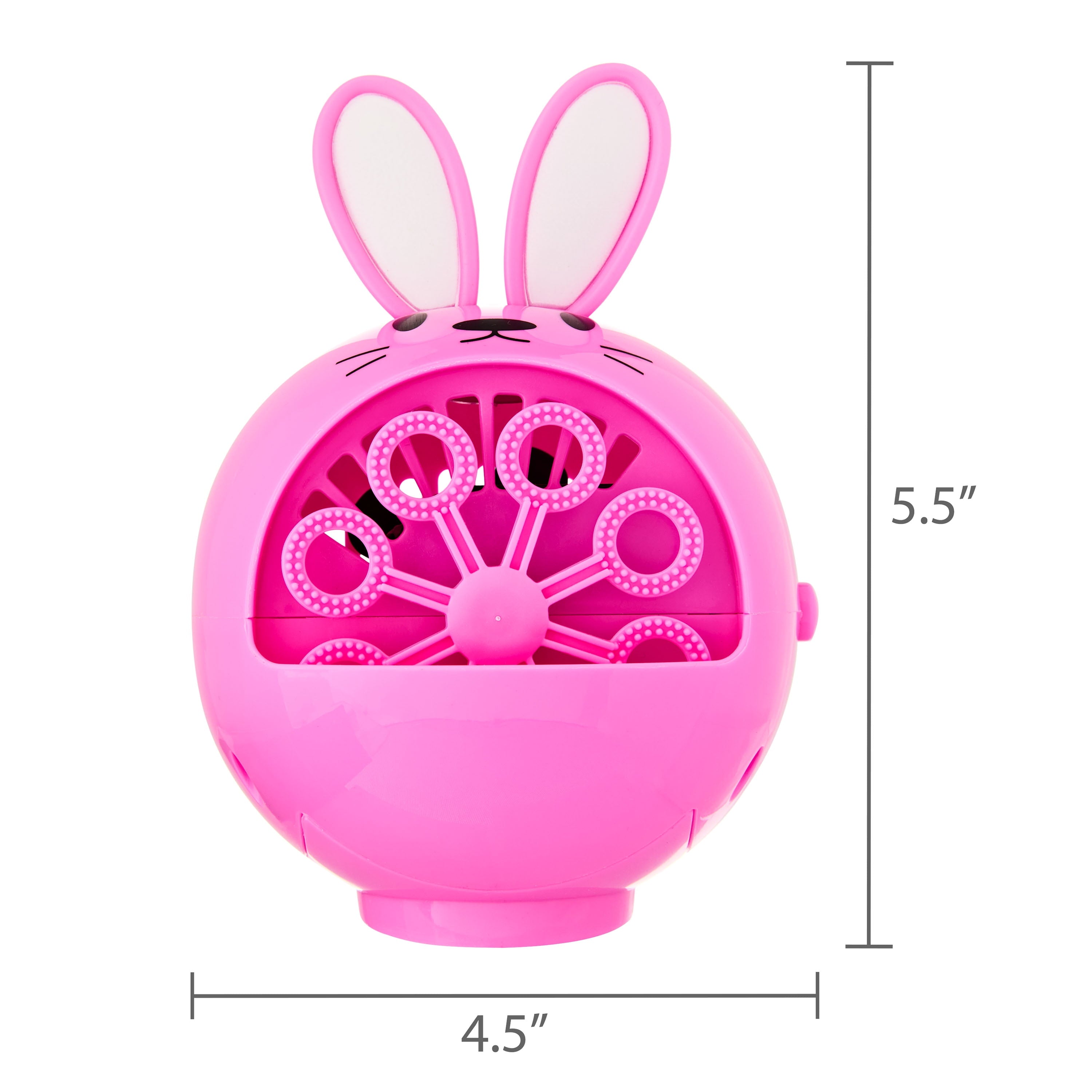 Bunny Bubble Machine, Pink, 5.5", Easter by Way To Celebrate