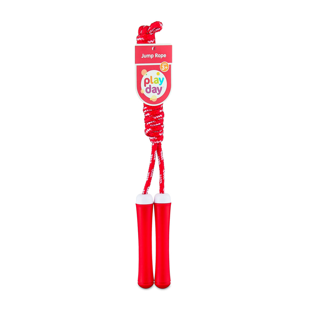 Play Day Jump Rope, Red Kids' Skipping Rope, Toy Sports Equipment, Children Ages 3+