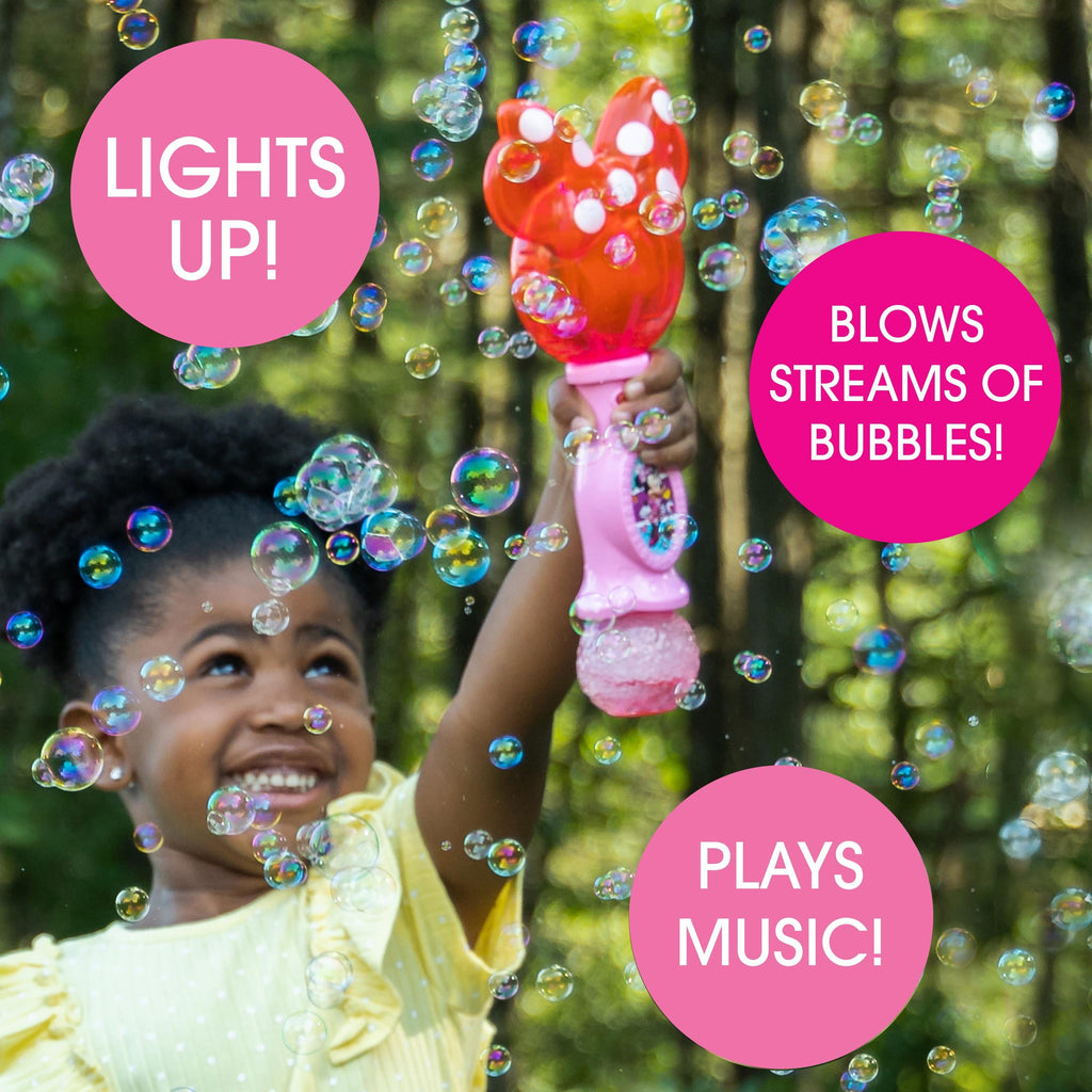 Disney Minnie Mouse Light & Sound Bubble Wand