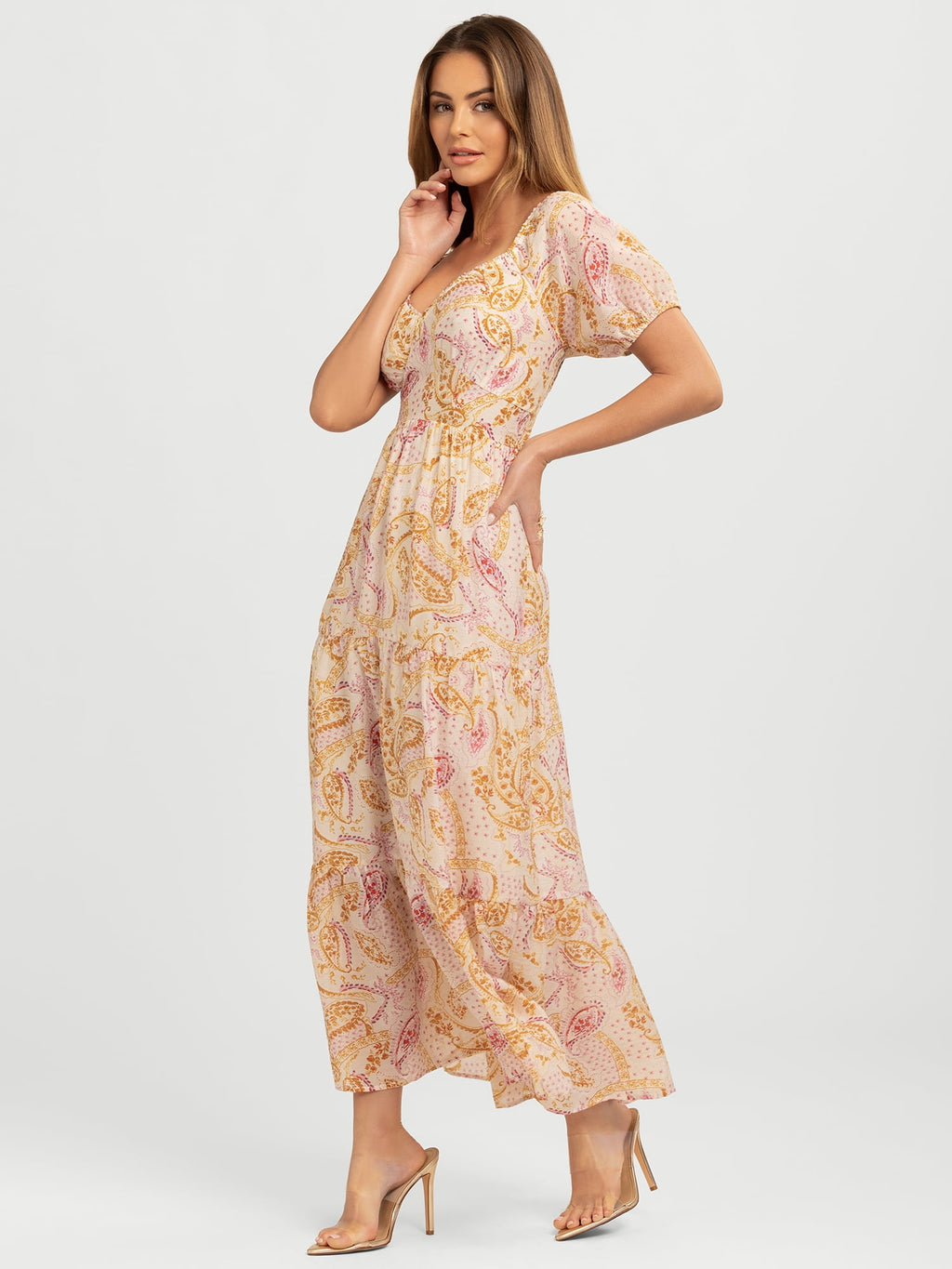 Jessica Simpson Women's Emmory Tiered Maxi Dress, Sizes XS-XL