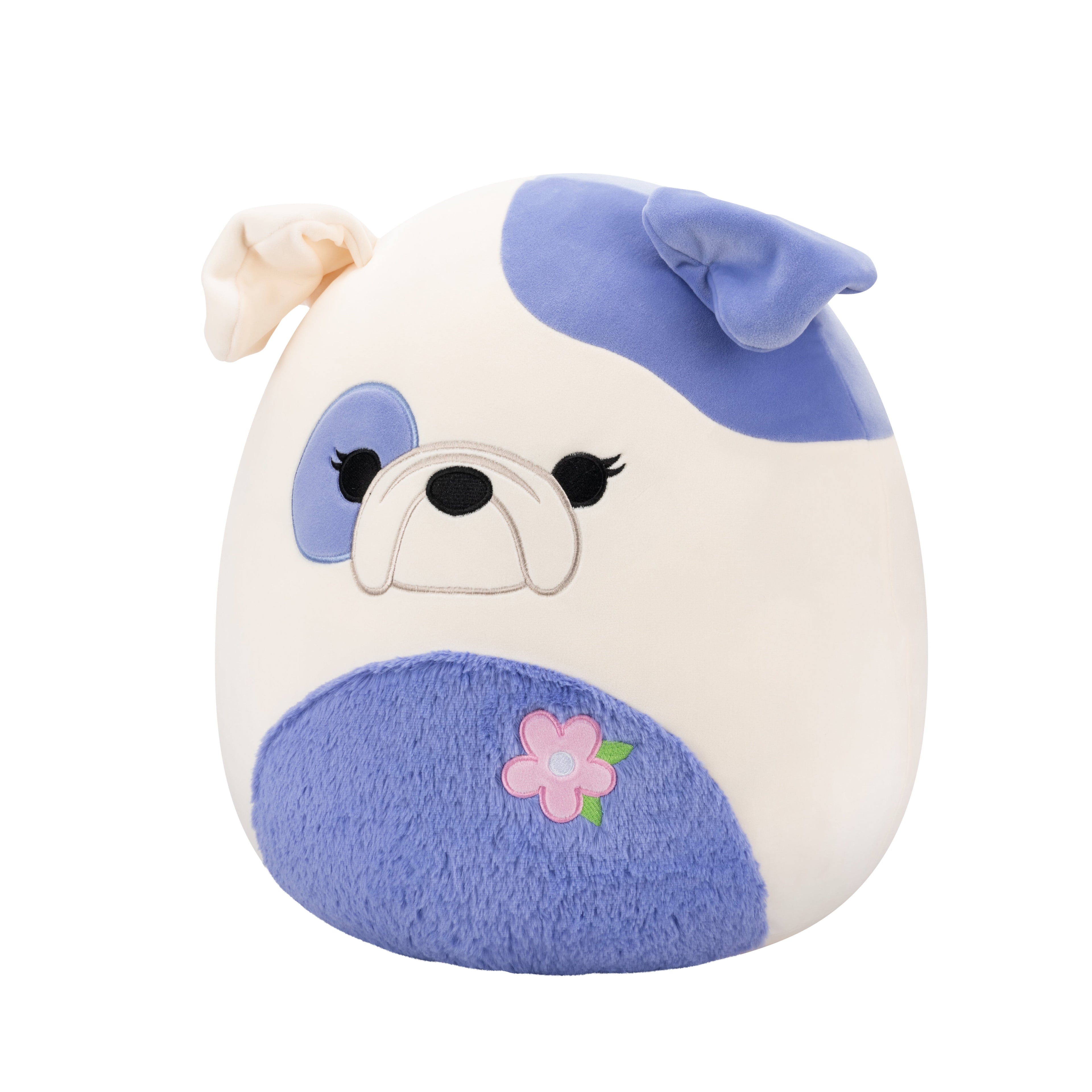 Squishmallows Original 5 inch Galina the Periwinkle and Cream Bulldog – Child's Ultra Soft Plush Toy