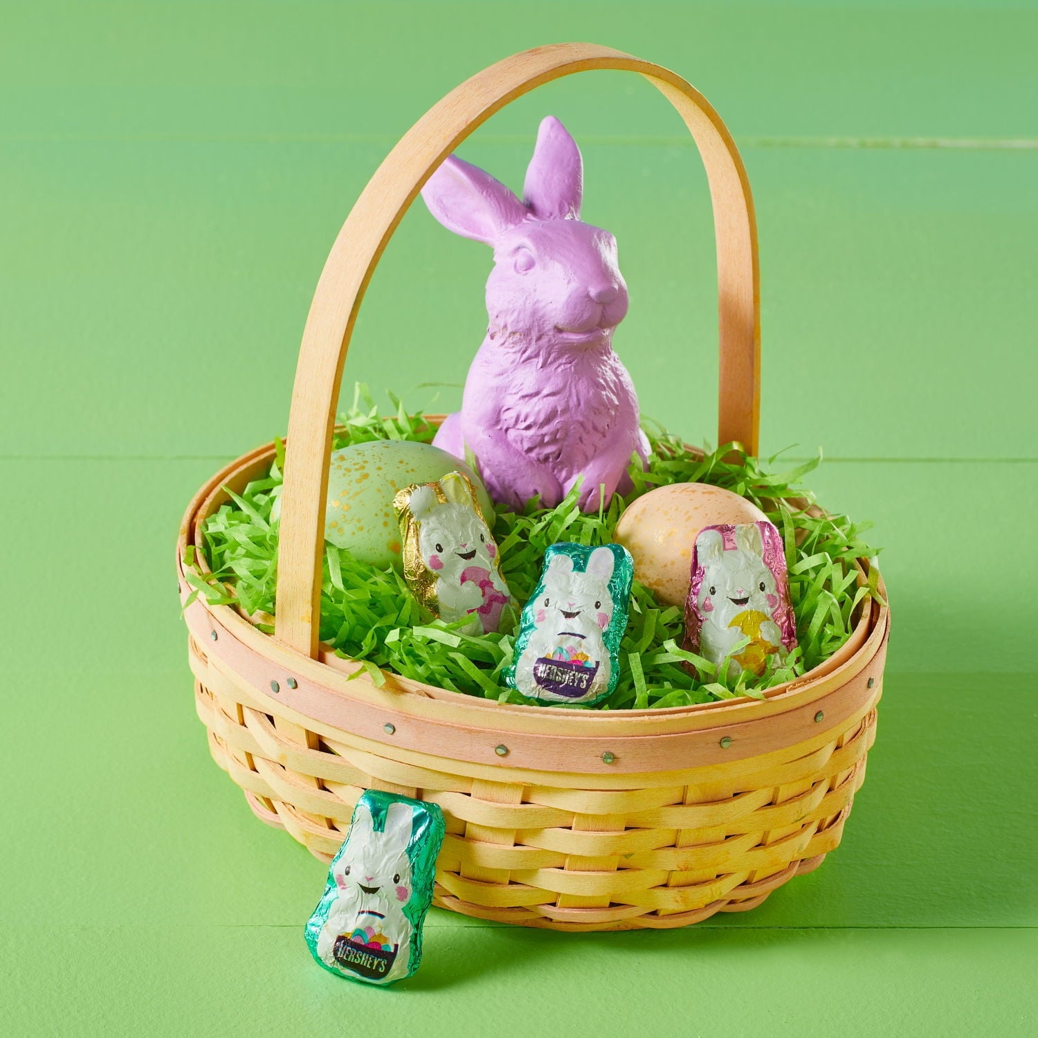 Hershey`s Milk Chocolate Mini Bunnies, Easter Candy Bag, 9.1 oz