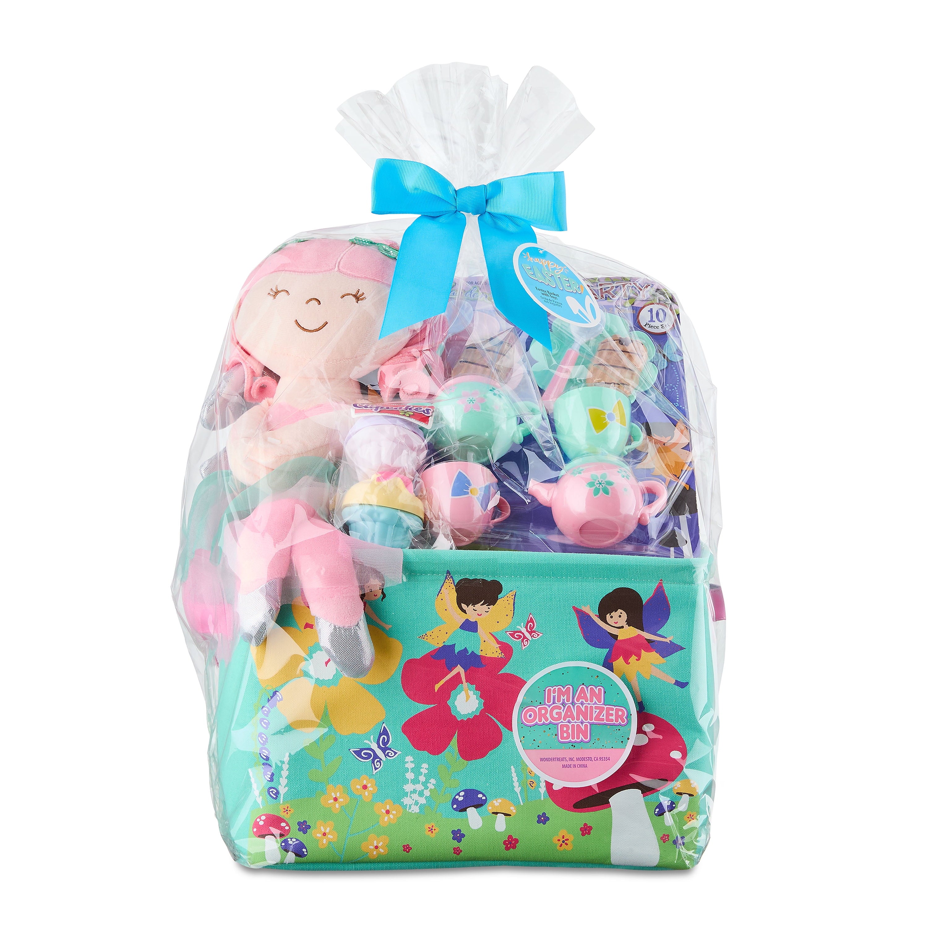 Prefilled Easter Basket Fairy Tea Party Themed, by Wondertreats