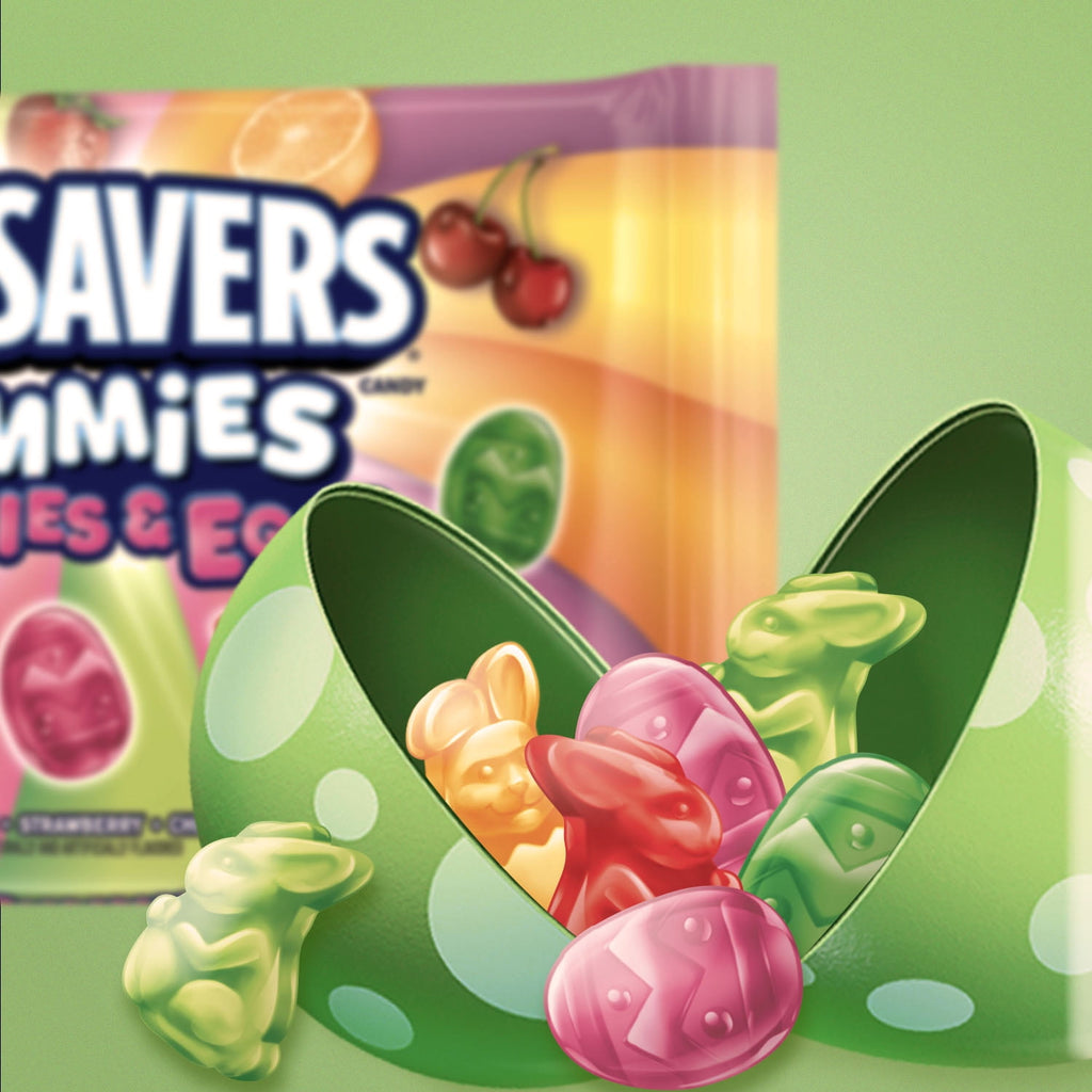 Life Savers Gummies Bunnies & Eggs Easter Candy Assortment - 9 oz Bag
