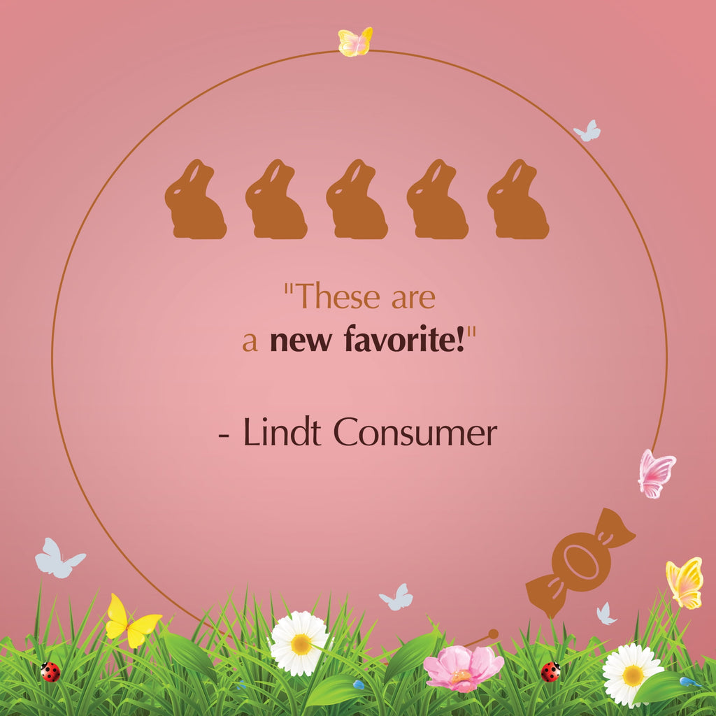 Lindt LINDOR Easter Neapolitan White Chocolate Candy Truffles, Easter Gifting, 5.1 oz. Bag