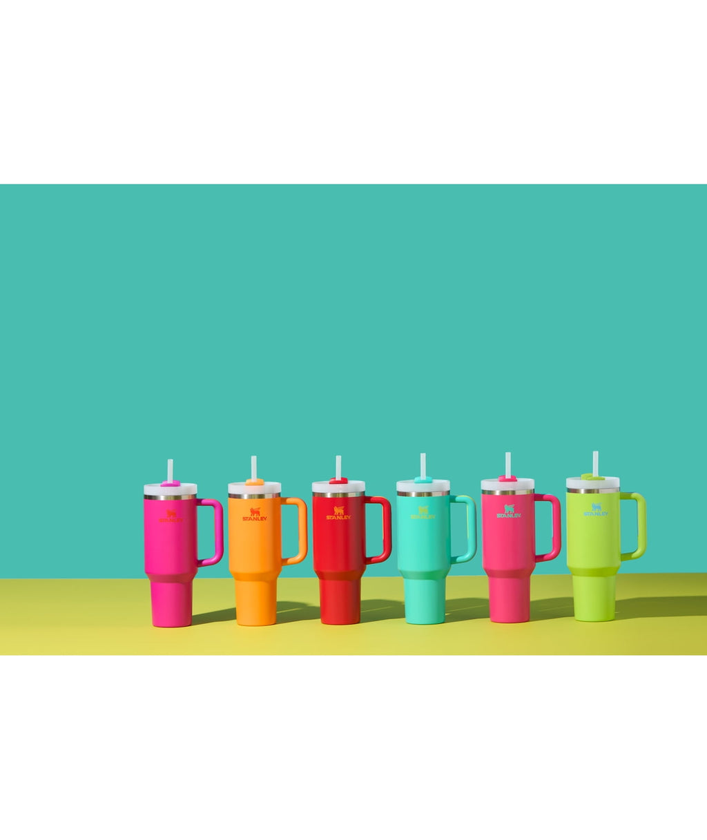 Stanley Quencher Flowstate 40oz Vivid Violet Stainless Steel Tumbler