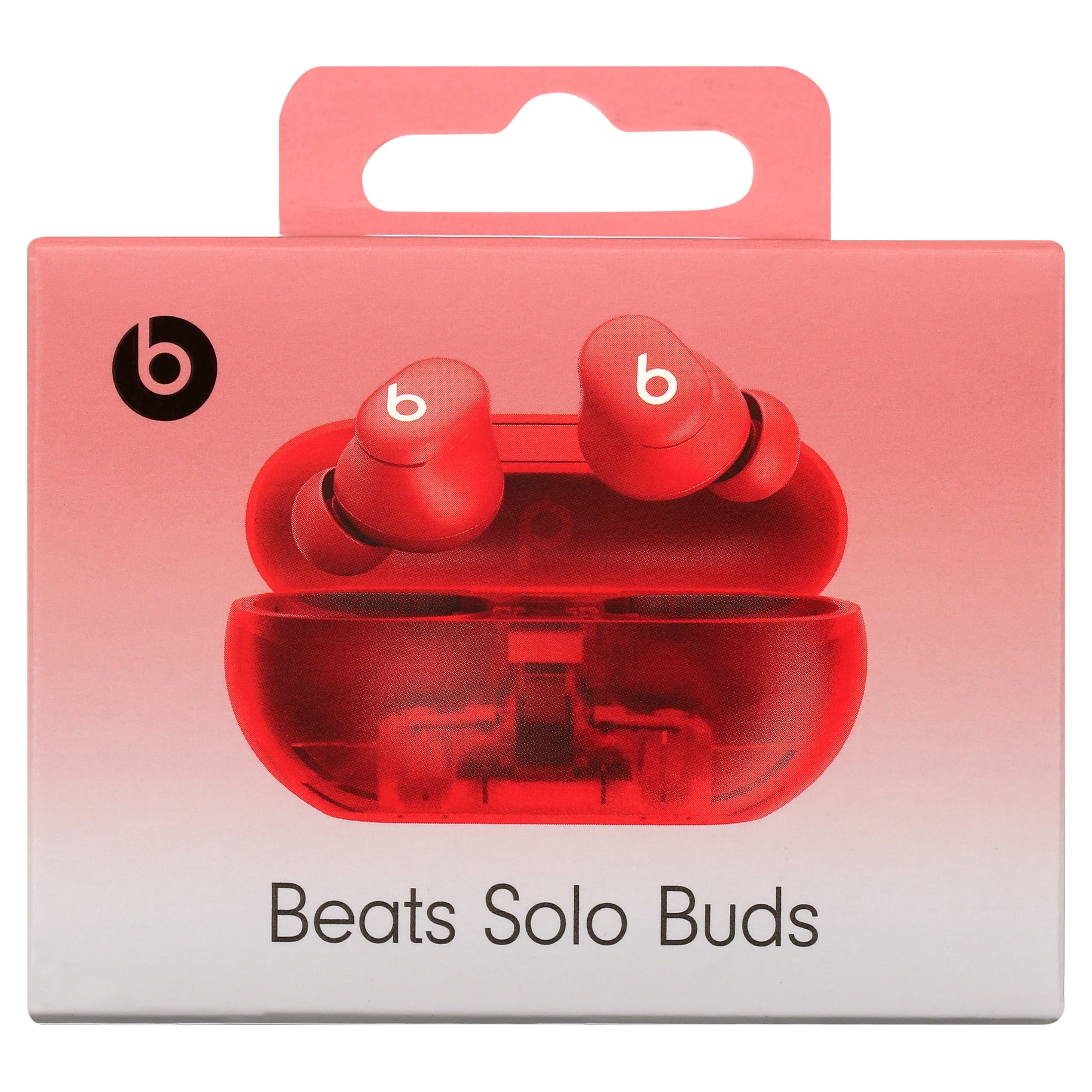 Beats Solo Buds - True Wireless Earbuds - Transparent Red