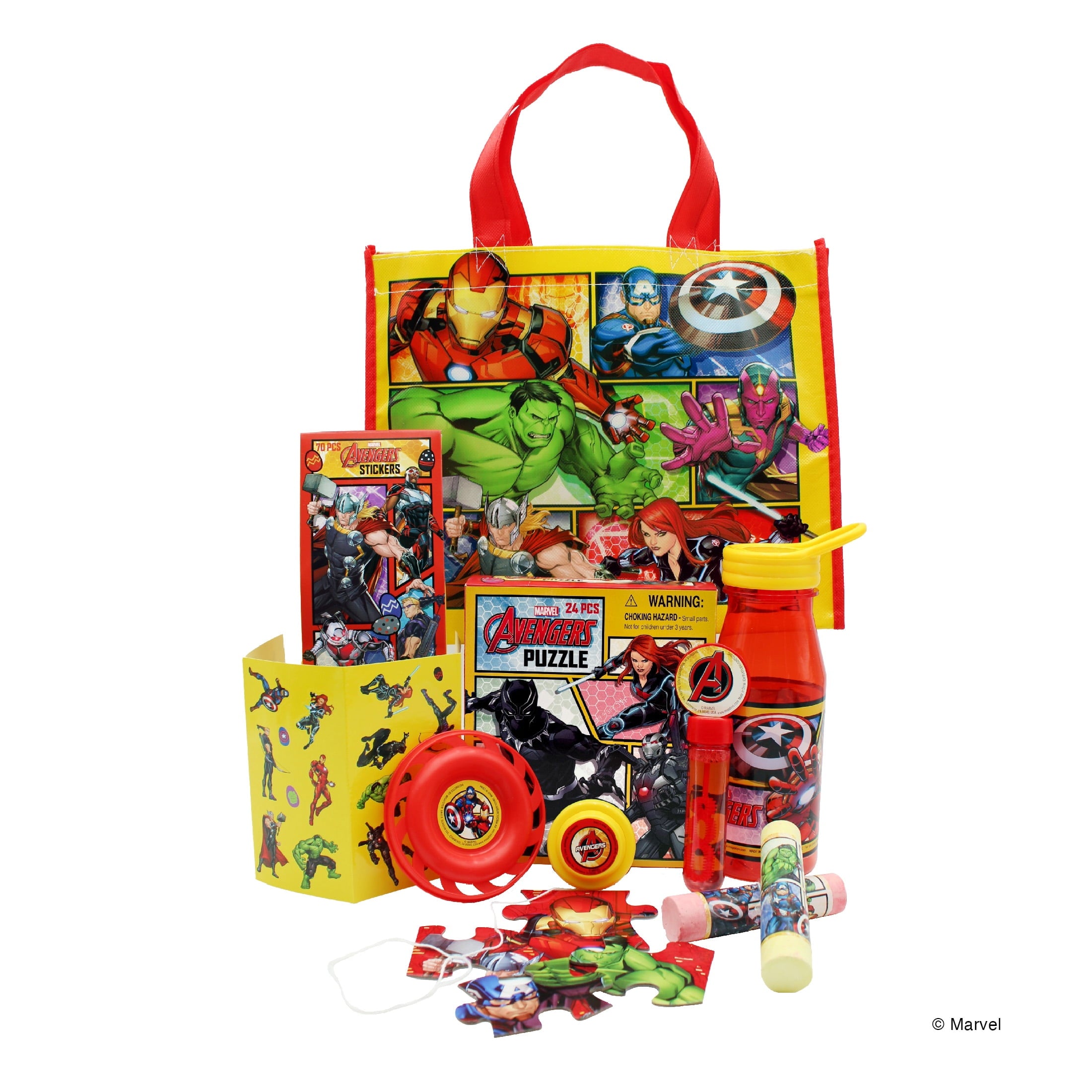 Avengers Tote Bag Prefilled Gift Set