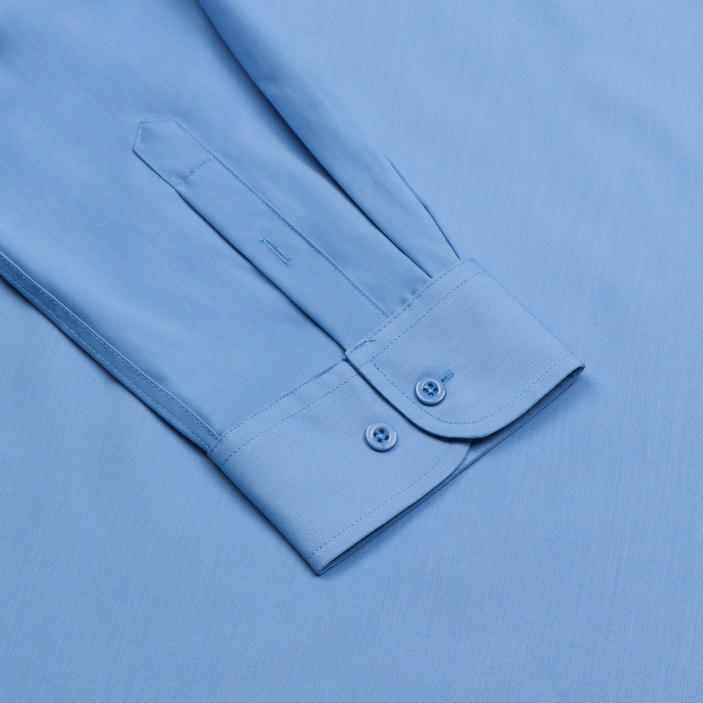 GENTS BLISS Long Sleeve Mens Dress Shirts Casual Solid Shirts for Men Regular Oxford Tops with Pocket
