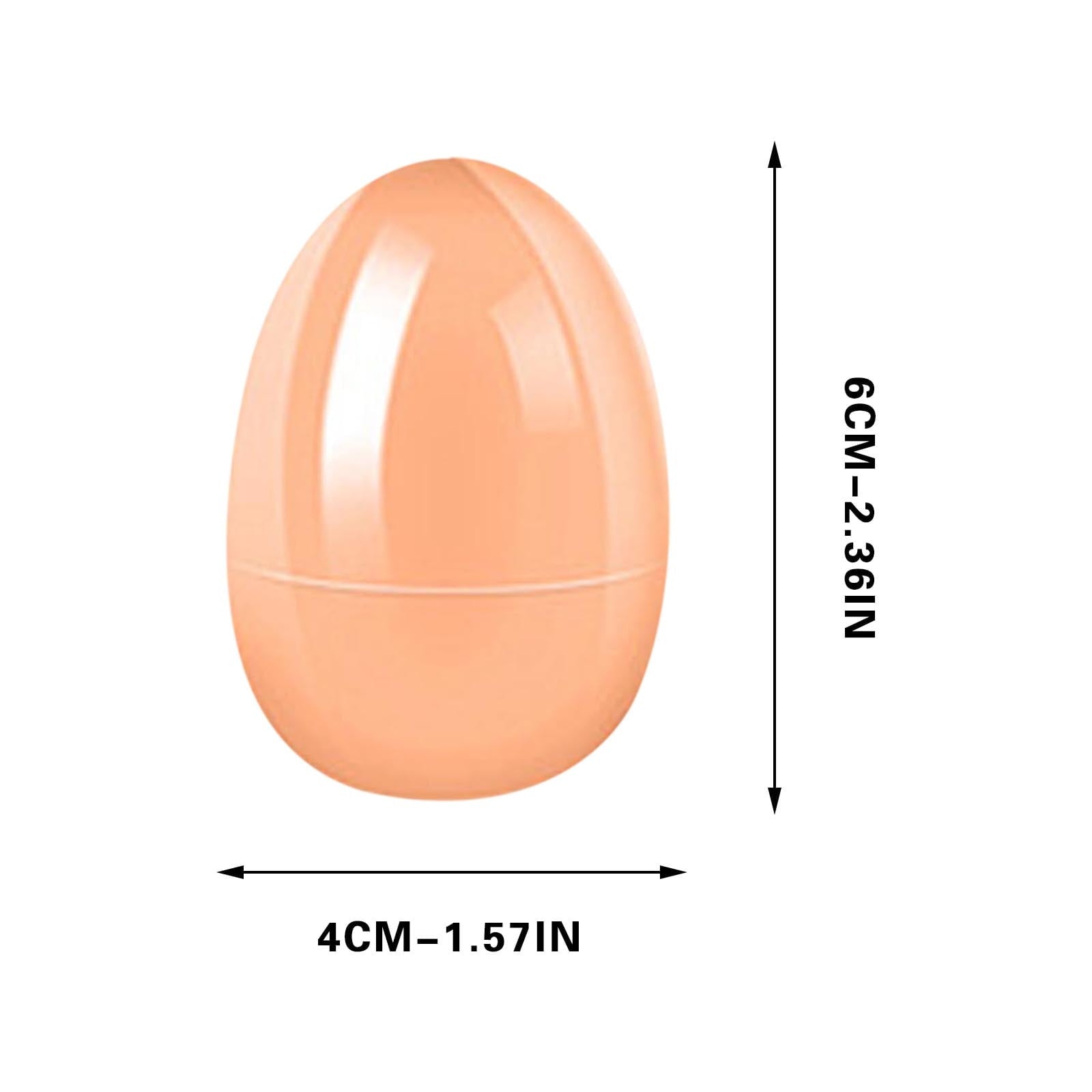 Plastic Easter Eggs Fillable Colorful Bright 2.3 Inches with Hinges for Surprise Hunts Party Favors Eggs for Easter Egg Hunt