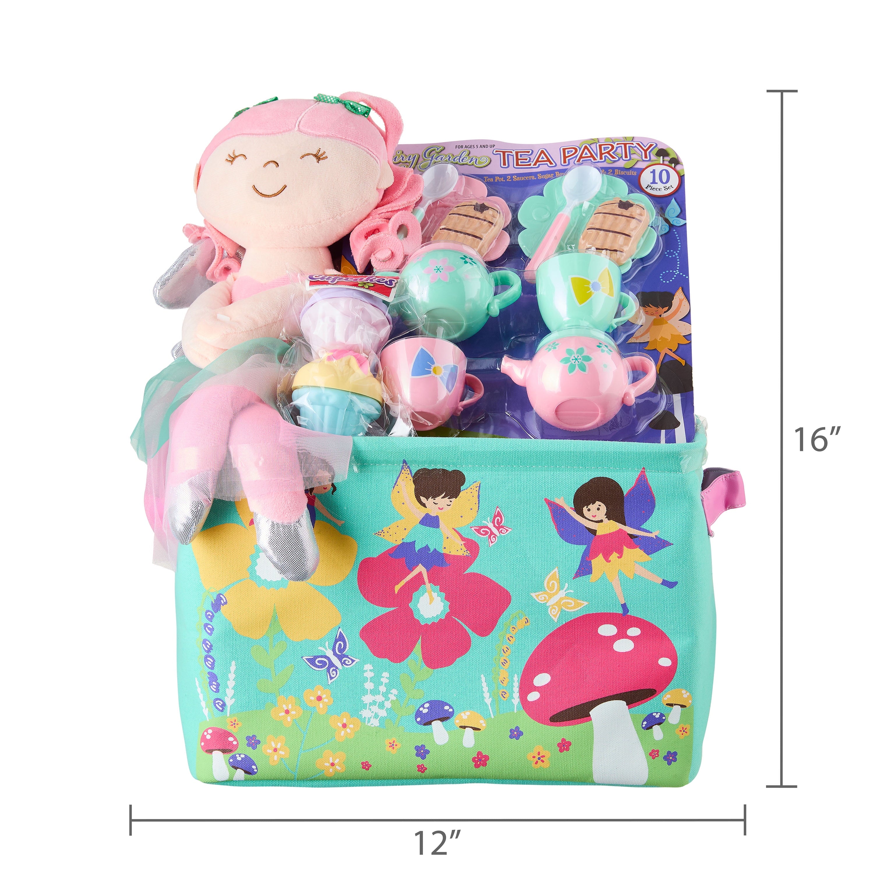 Prefilled Easter Basket Fairy Tea Party Themed, by Wondertreats