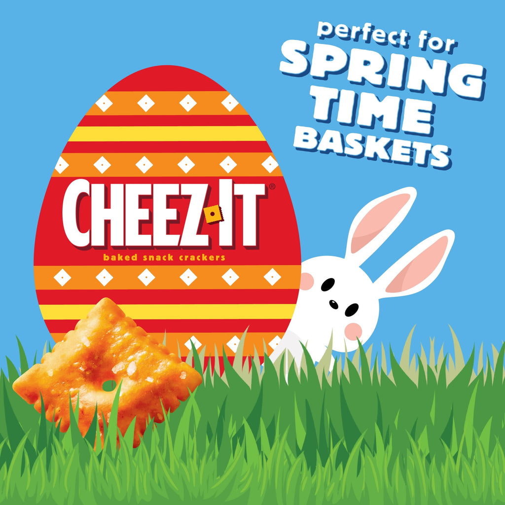 Cheez-It Original Baked Snack Crackers, Easter Snacks, 2.2 oz