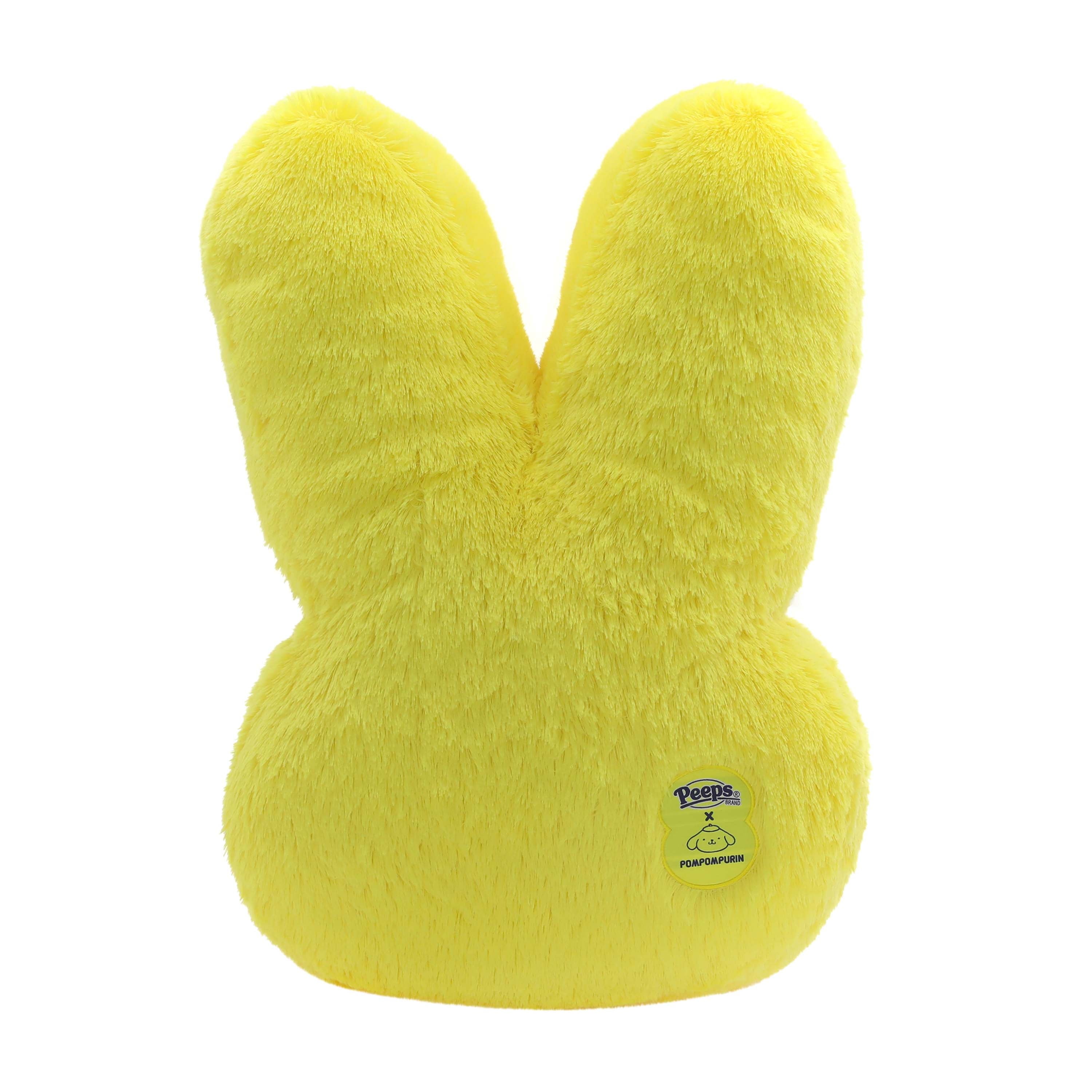 Jumbo 24-inch Sanrio® Pompompurin™ x Peeps® Bunny Plush Stuffed Toy for Easter