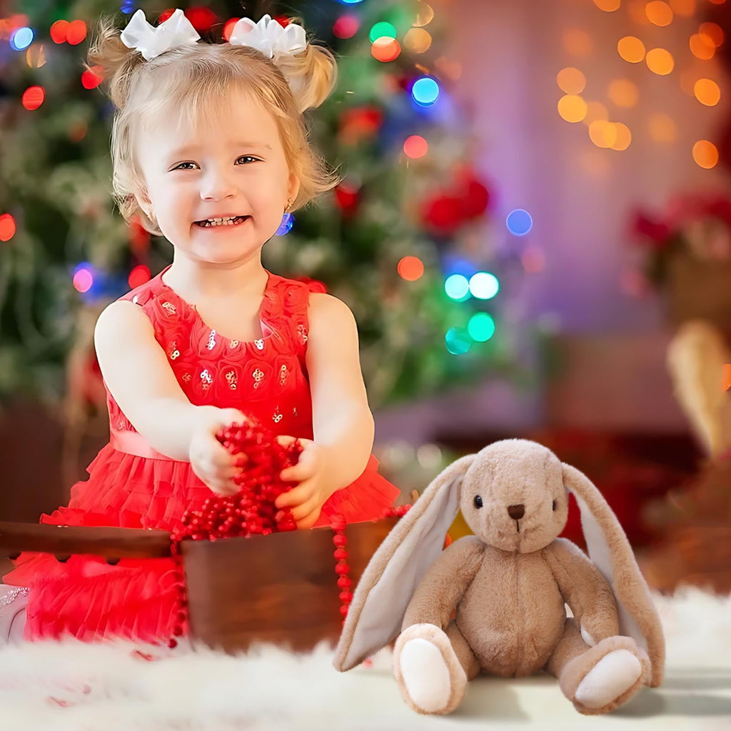 Super Cute Easter Bunny Stuffed Animal, 12" Extra Soft Bunny Plush Toys Easter Gifts for Kids, Cuddle Toy for Babies by PALIFEUR