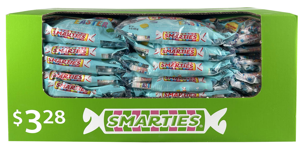 Smarties Original Easter Candy Rolls Bag, 15 oz FSMA Exempt
