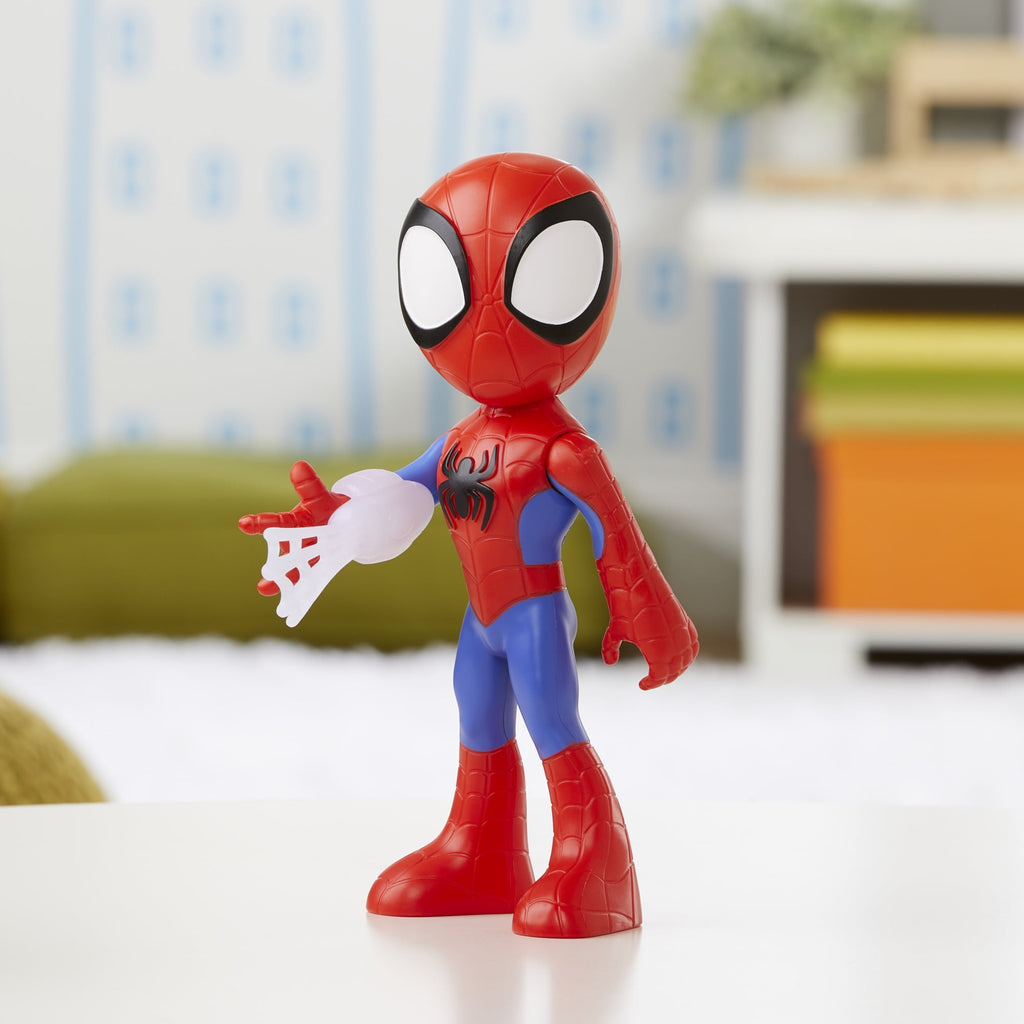 Marvel Spidey and His Amazing Friends Supersized Spidey Action Figure, Super Hero Toy