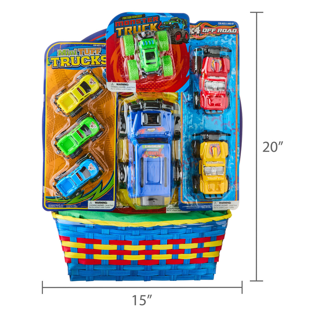 Prefilled Extreme Off-Road Easter Basket Gift Set, by Wondertreats