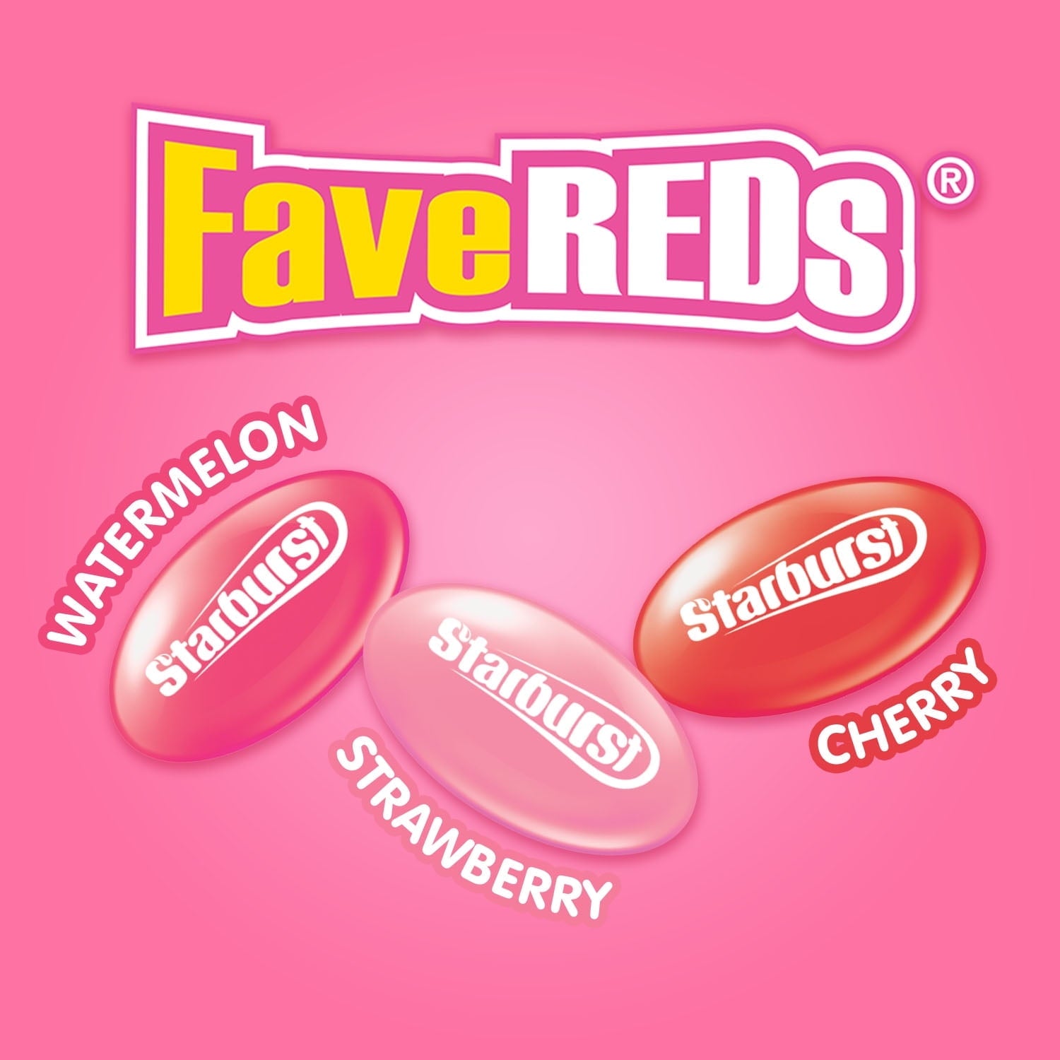 Starburst FaveREDs Jelly Beans Chewy Candy - 14 oz