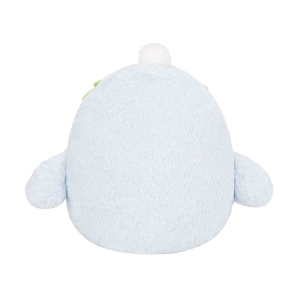 Squishmallows FuzzAMallow Official 8 inch Camden the Light Blue Chick With Flower Crown - Child's Ultra Soft Plush Toy