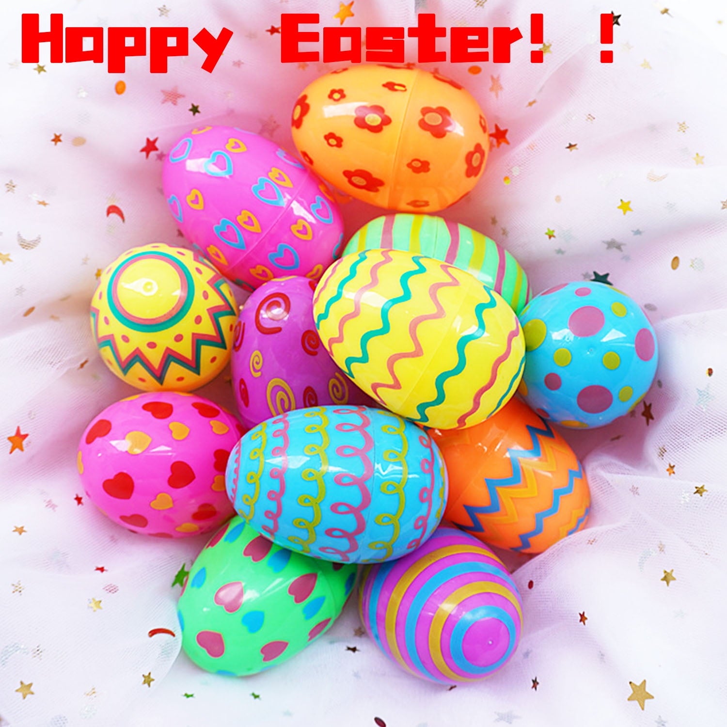 Filled Easter Eggs Easter Gift Easter Party Supplies Easter Basket Stuffers for Toddlers  Prefilled Easter Eggs