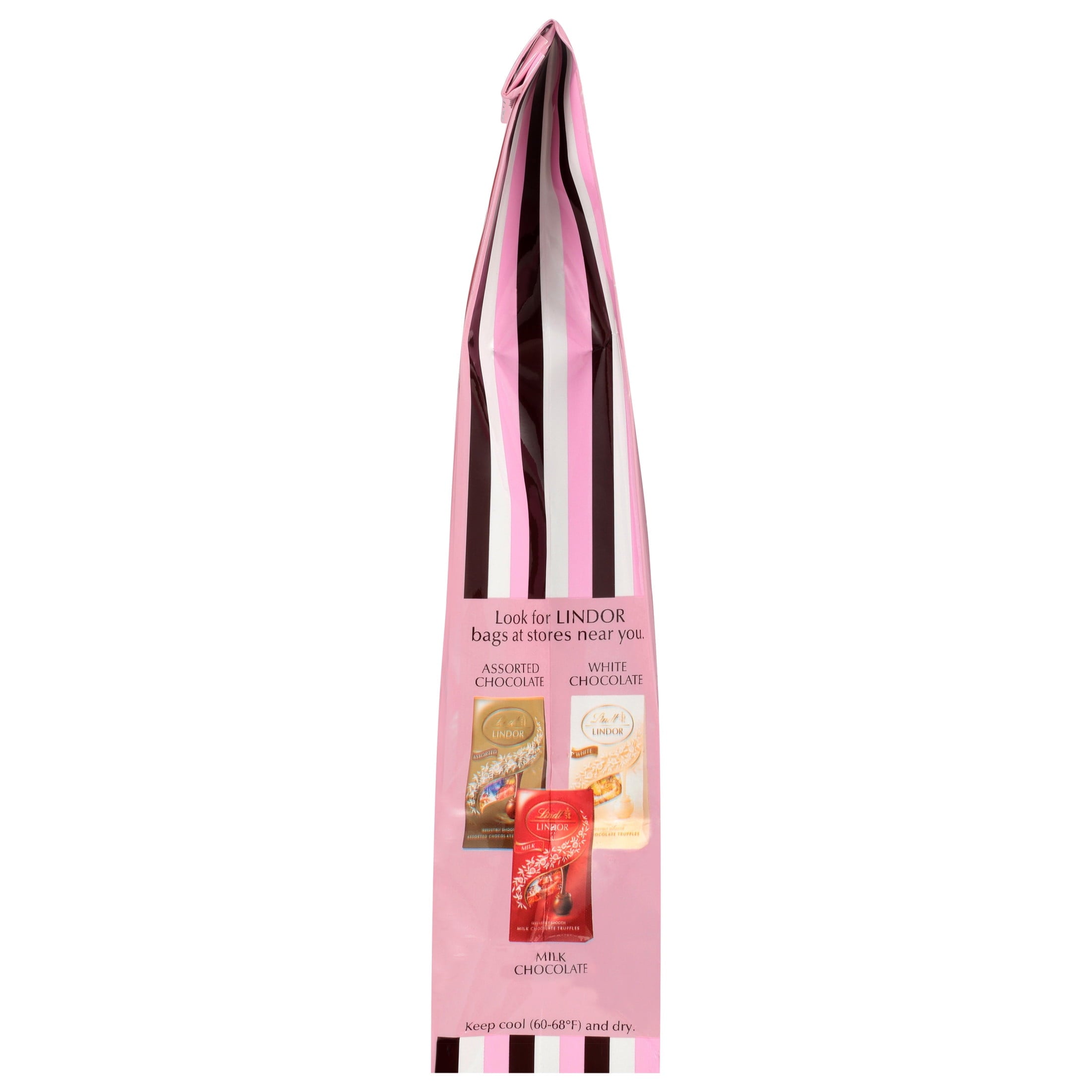Lindt LINDOR Easter Neapolitan White Chocolate Candy Truffles, Easter Gifting, 5.1 oz. Bag