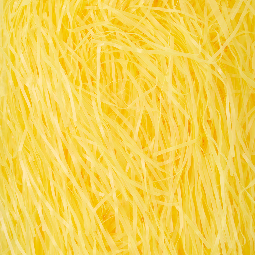 Easter Unlimited Chocolate Scented Plastic Easter Grass, Yellow, 3 oz.