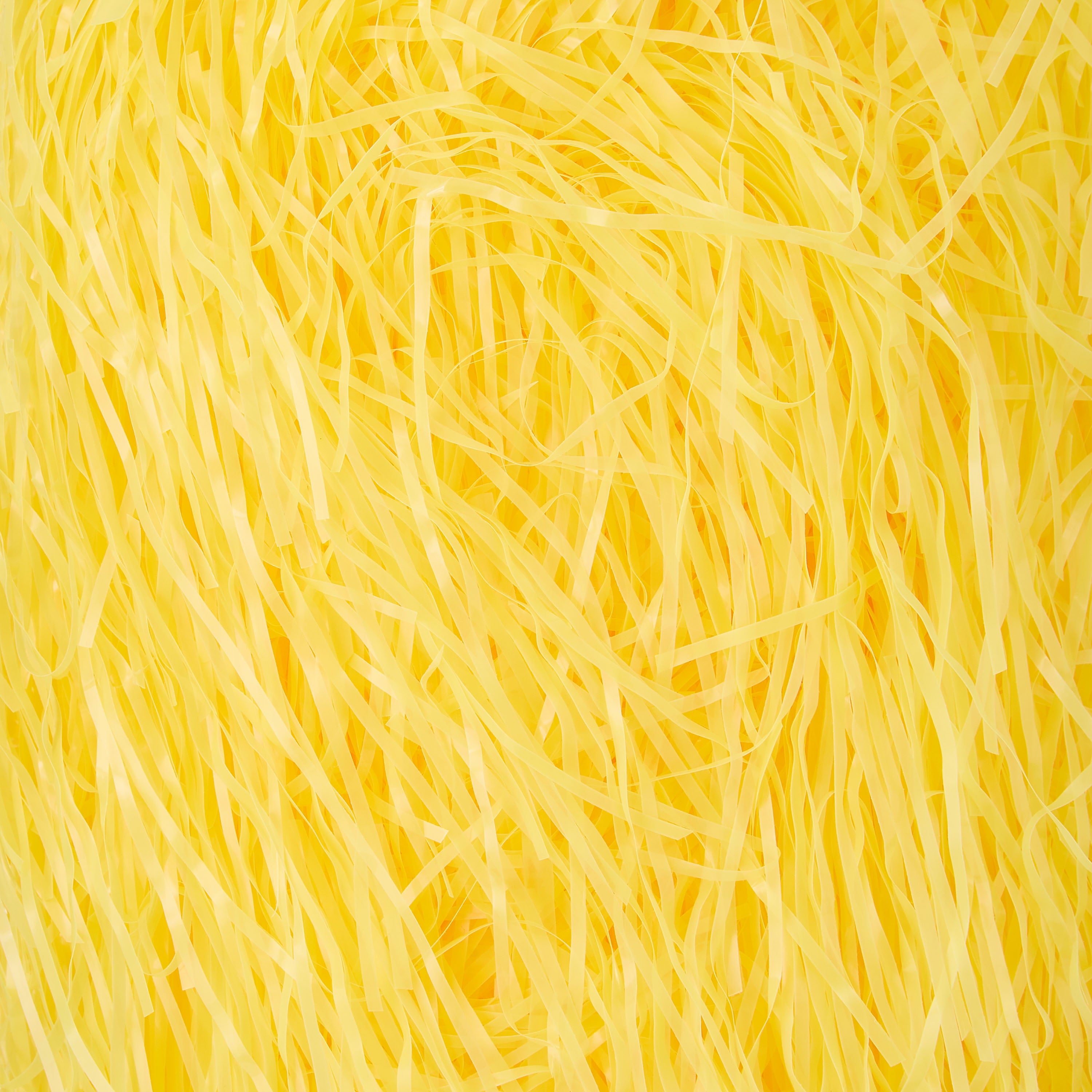 Easter Unlimited Chocolate Scented Plastic Easter Grass, Yellow, 3 oz.