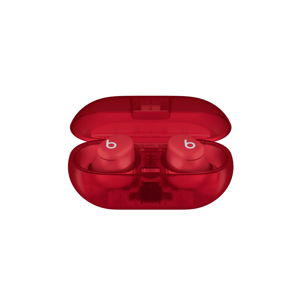 Beats Solo Buds - True Wireless Earbuds - Transparent Red