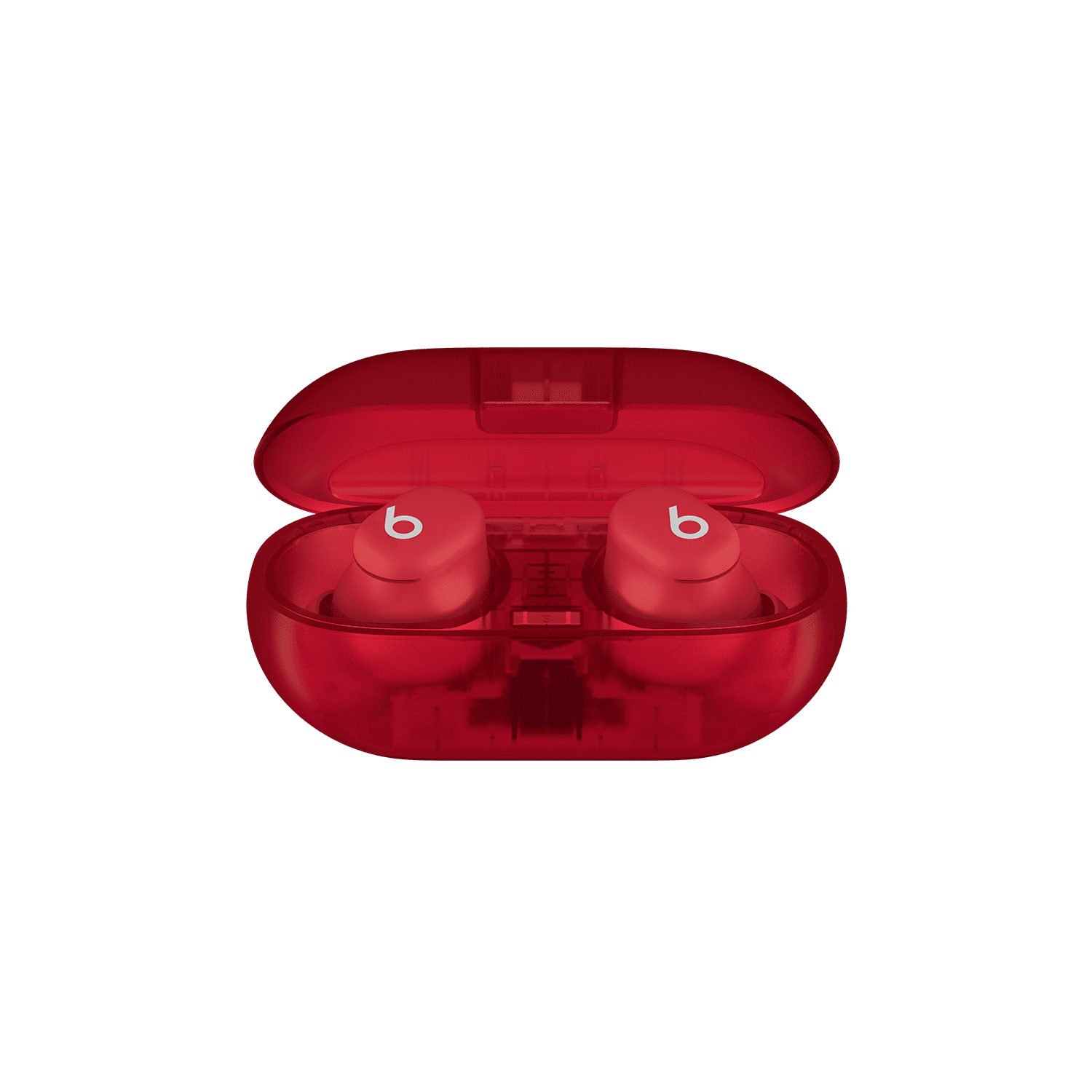Beats Solo Buds - True Wireless Earbuds - Transparent Red
