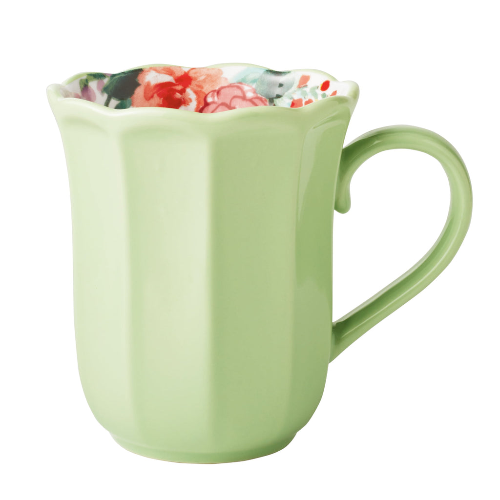 (2 pack) The Pioneer Woman Painted Meadows Mug, 15 oz