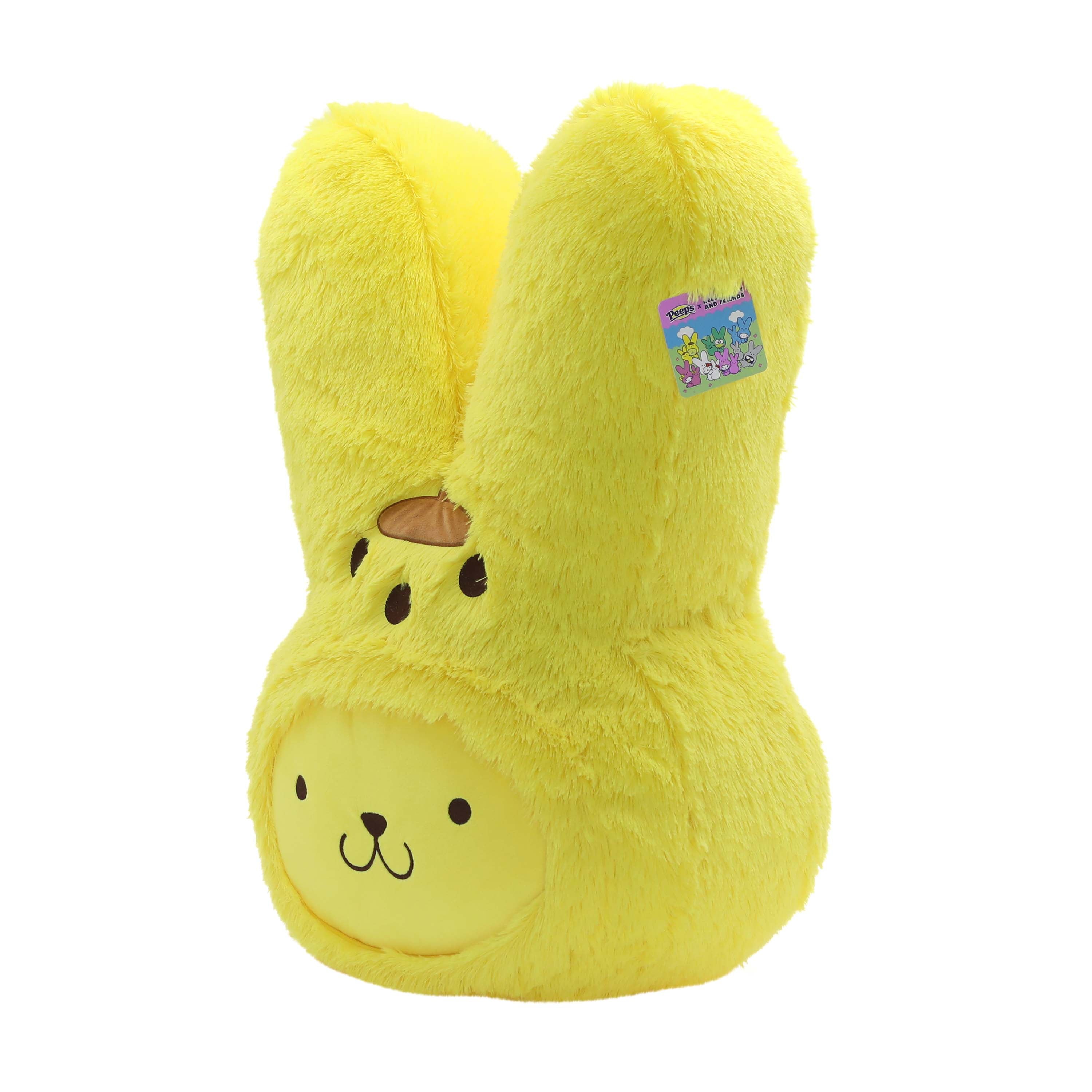 Jumbo 24-inch Sanrio® Pompompurin™ x Peeps® Bunny Plush Stuffed Toy for Easter